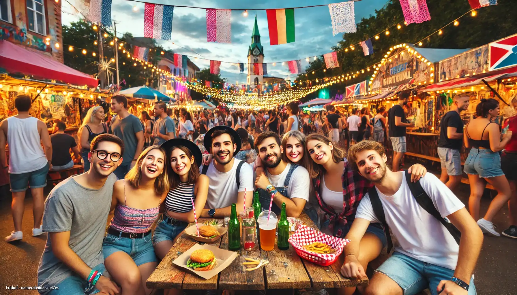 Celebración del onomástico y del nombre - Fridolf