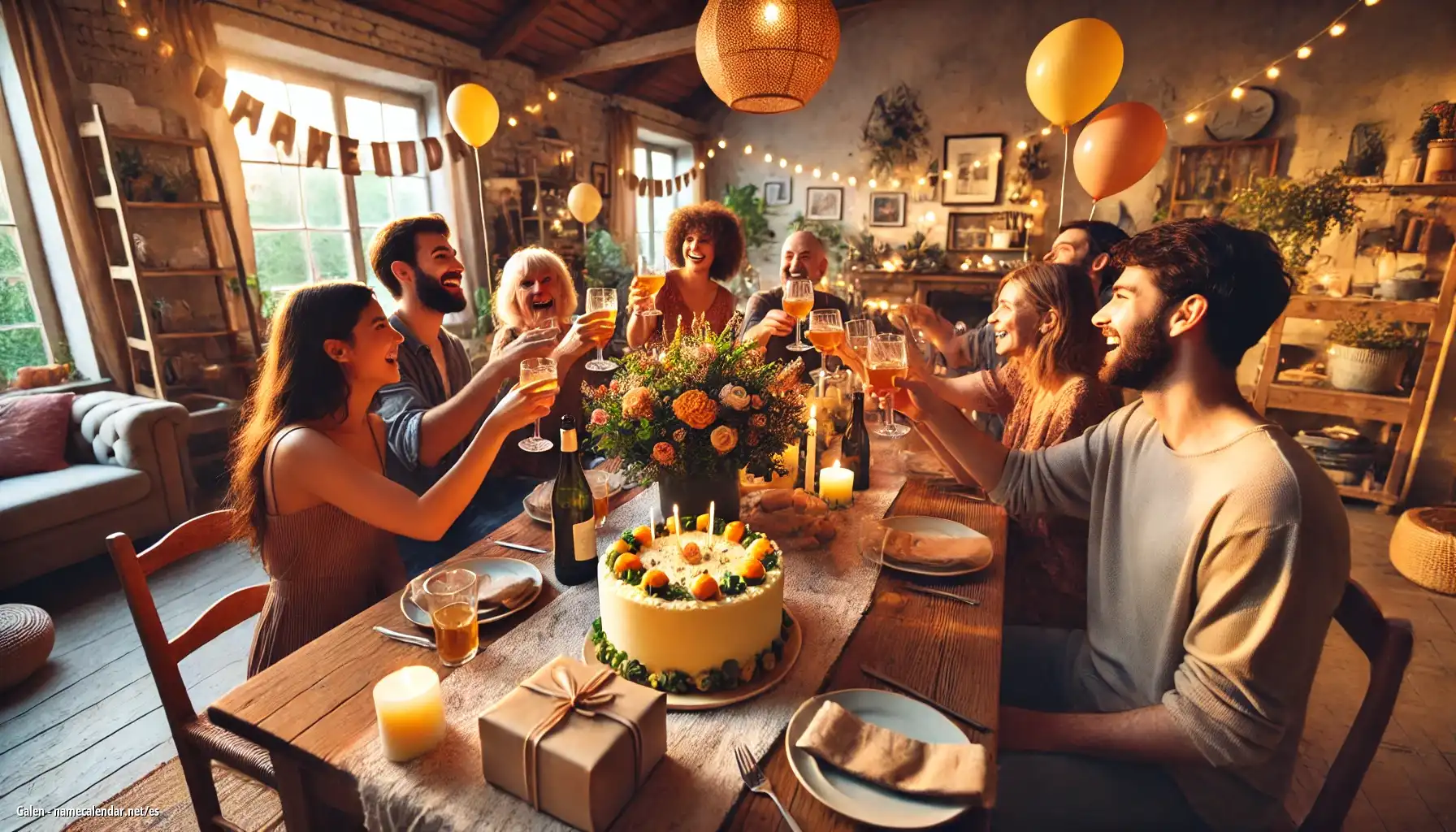 Celebración del onomástico y del nombre - Galen