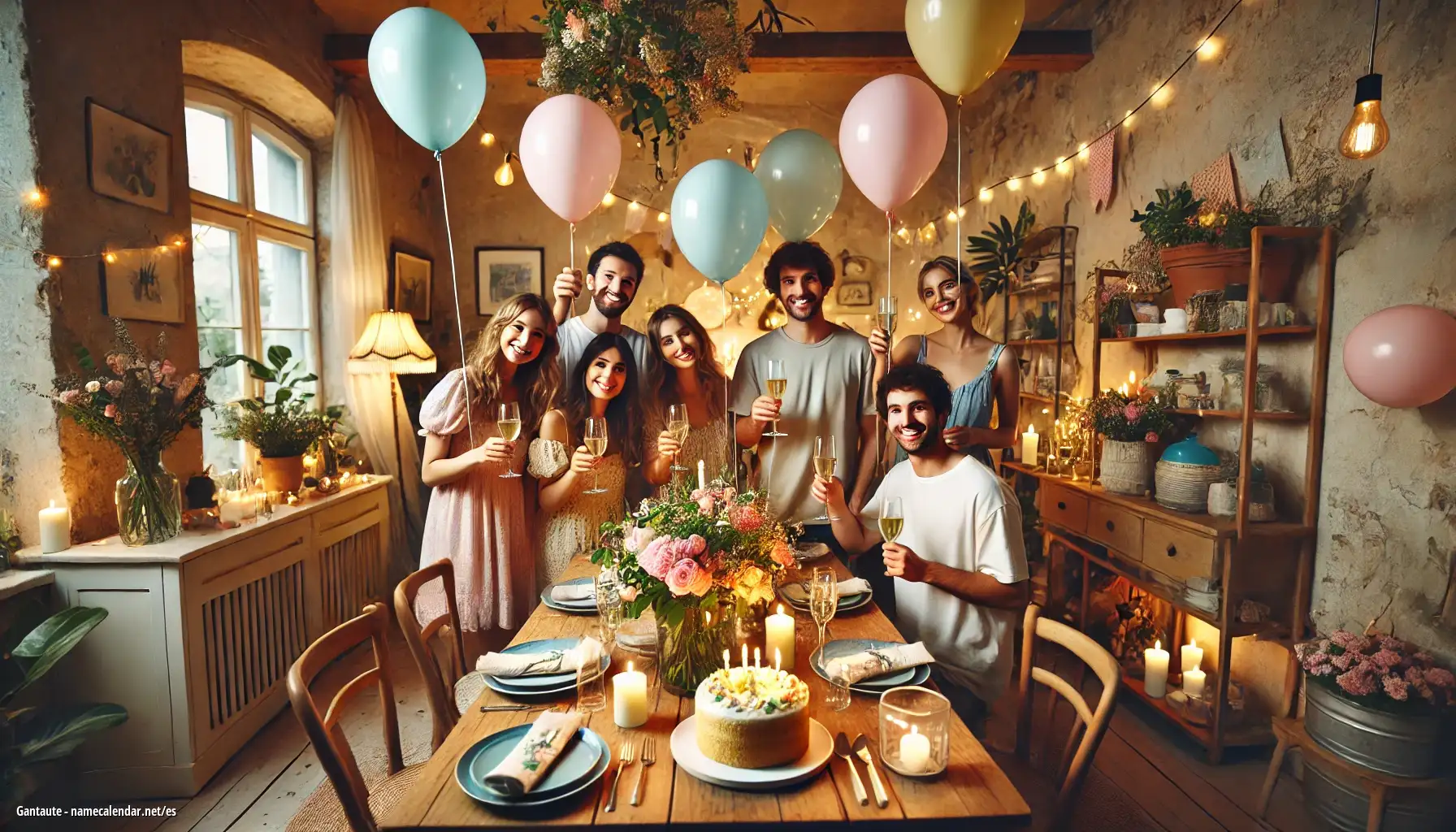 Celebración del onomástico y del nombre - Gantaute