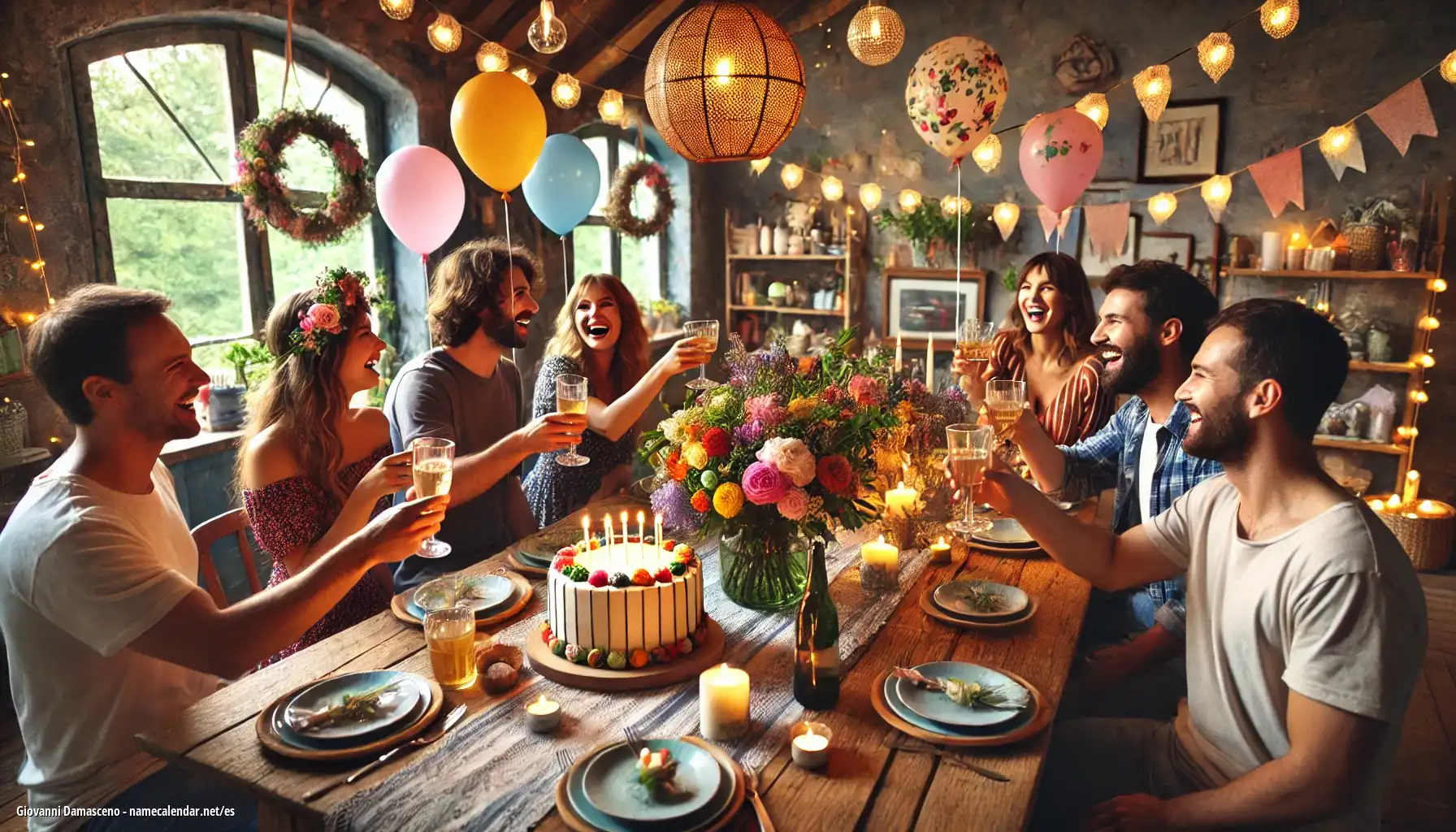 Celebración del onomástico y del nombre - Giovanni Damasceno