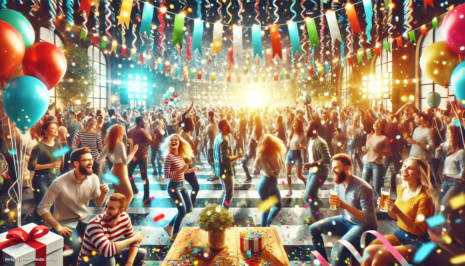 Celebración del onomástico y del nombre - Herbjørg