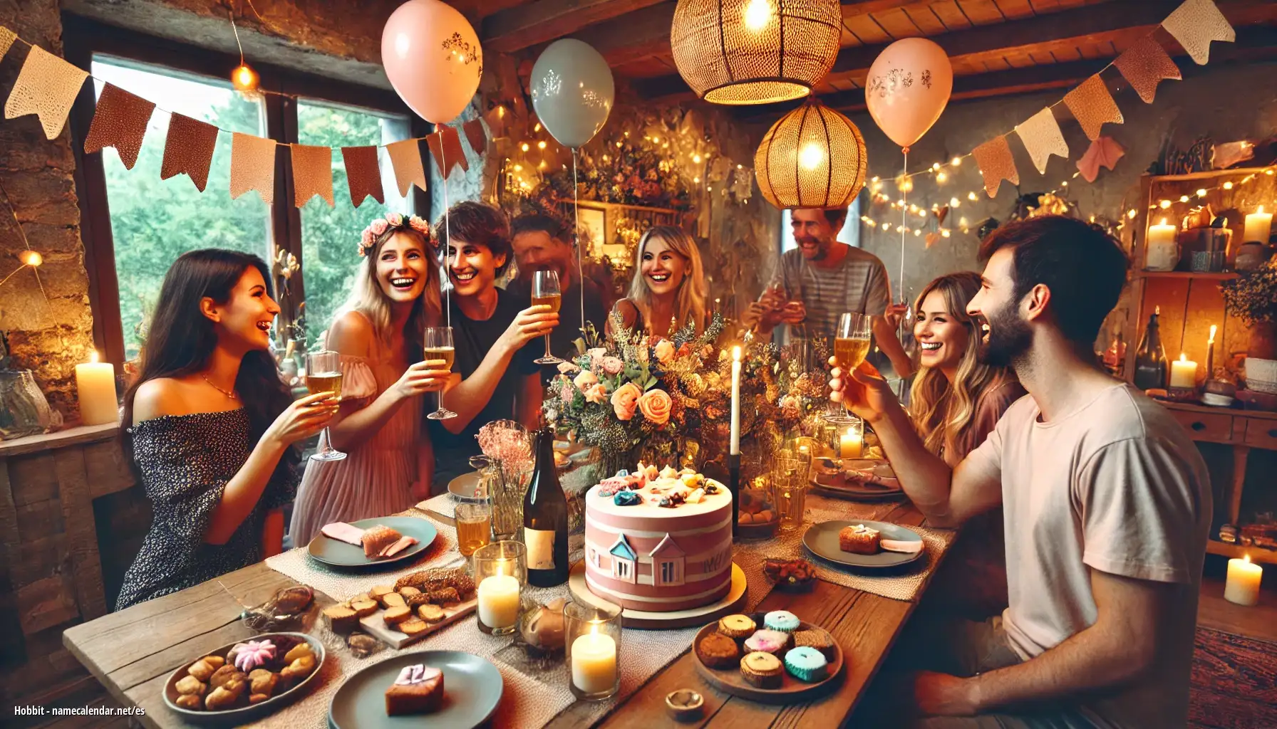 Celebración del onomástico y del nombre - Hobbit