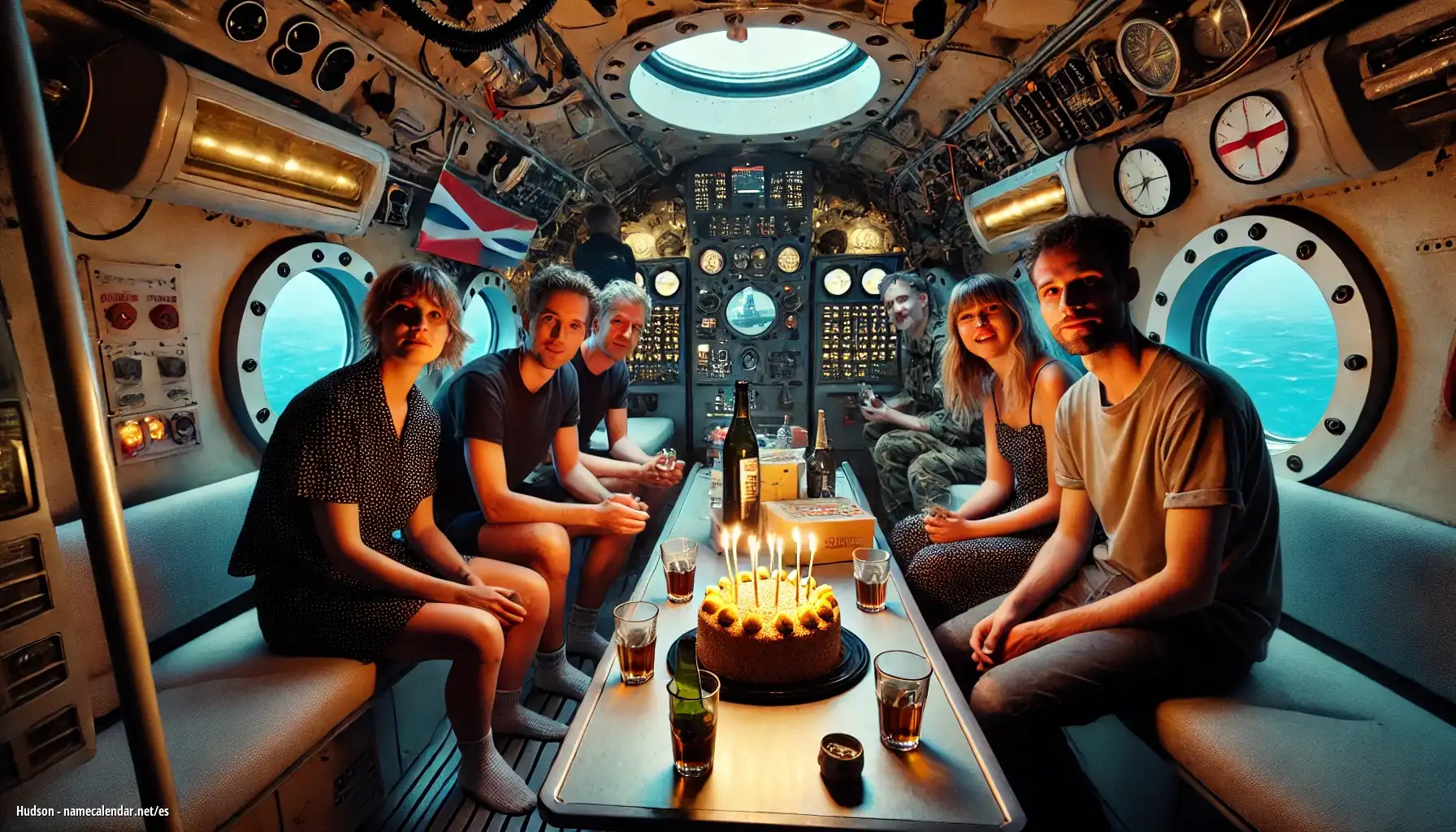 Celebración del onomástico y del nombre - Hudson