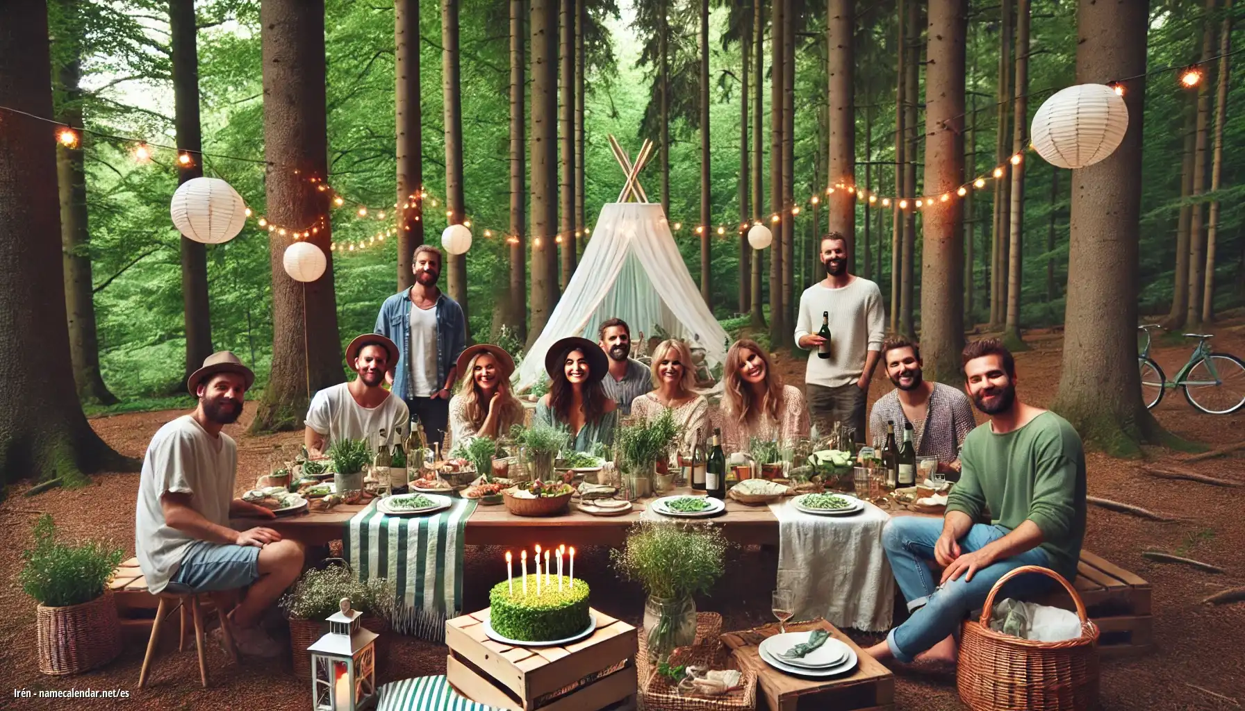 Celebración del onomástico y del nombre - Irén