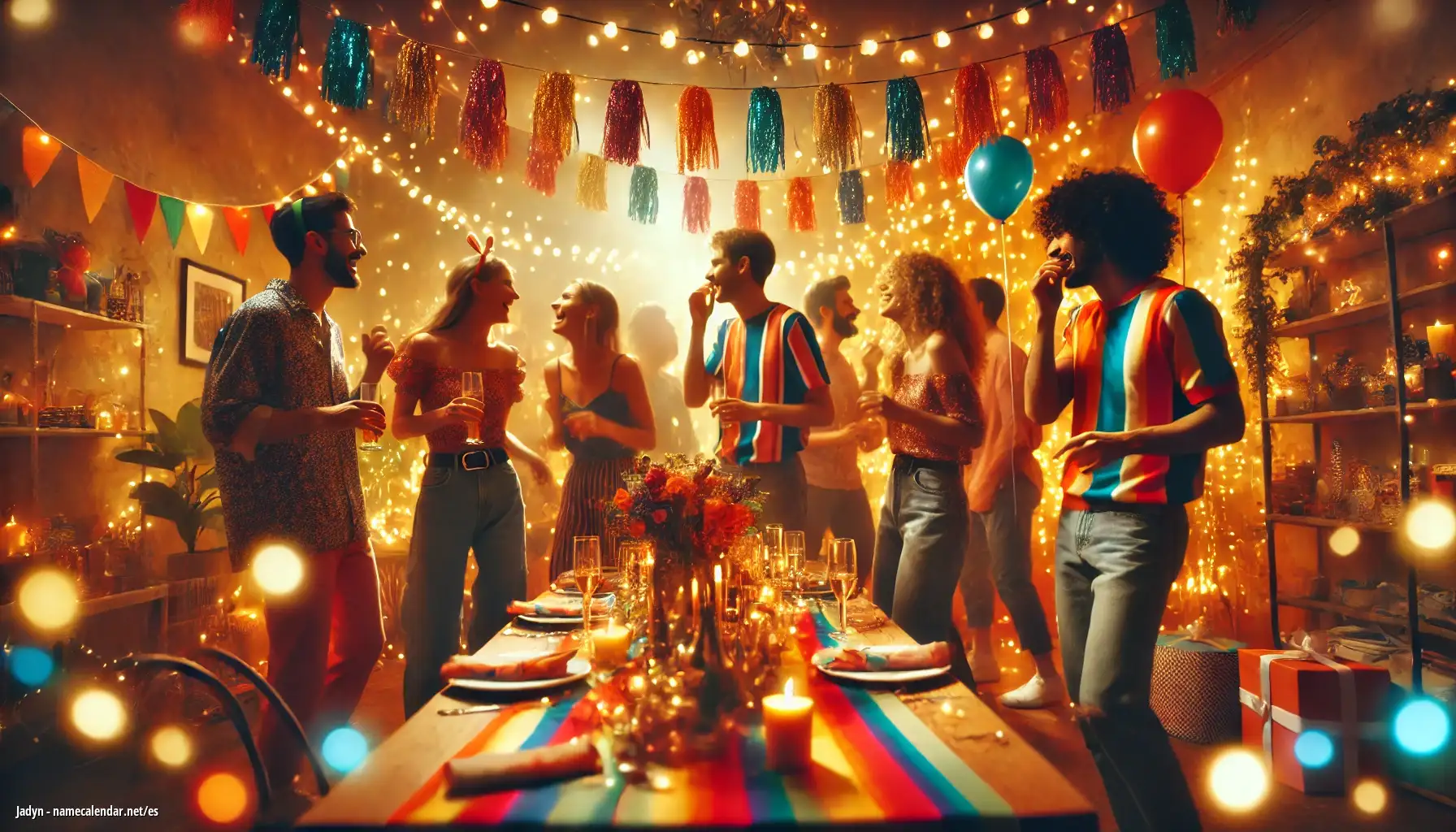 Celebración del onomástico y del nombre - Jadyn