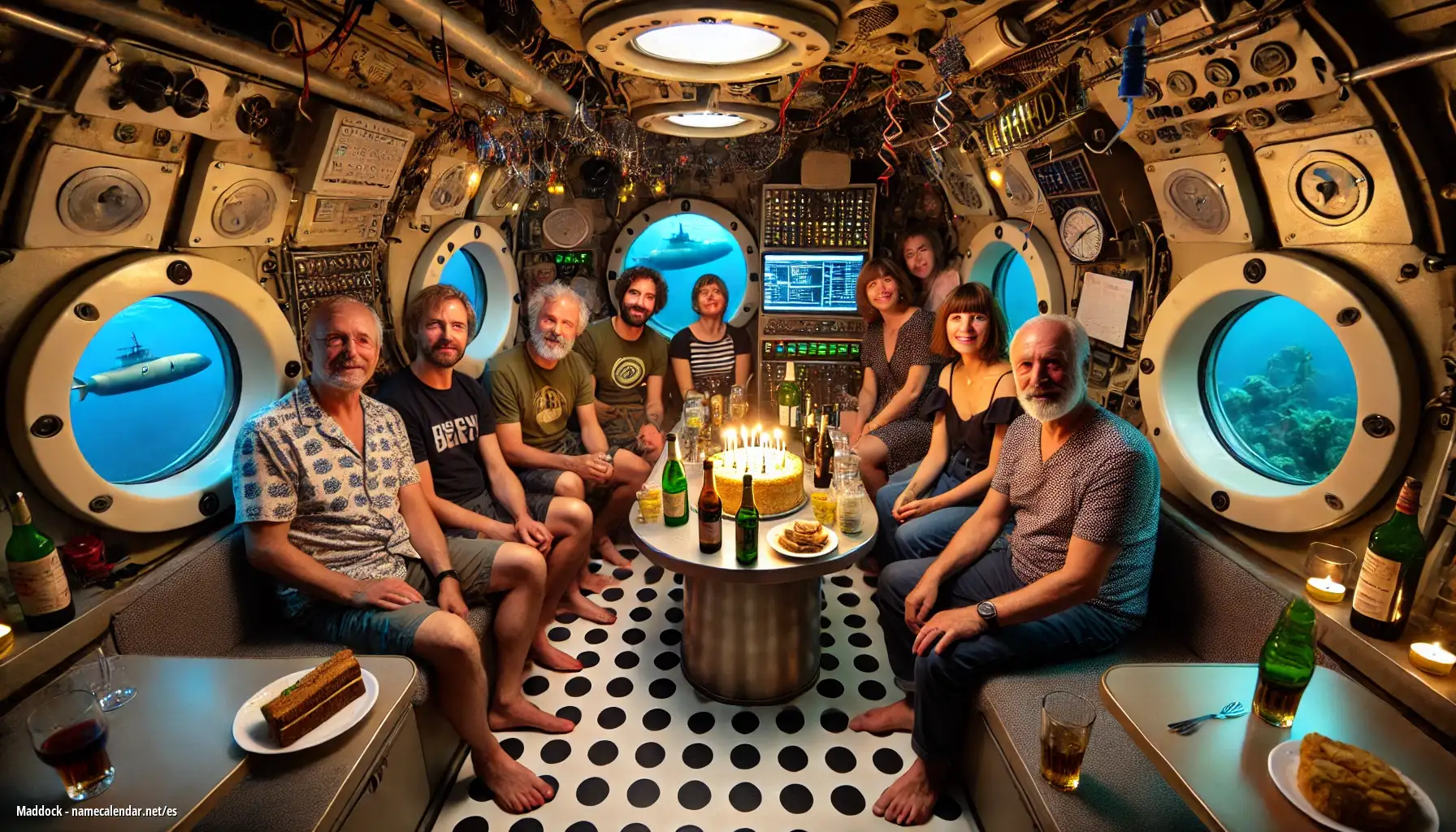 Celebración del onomástico y del nombre - Maddock