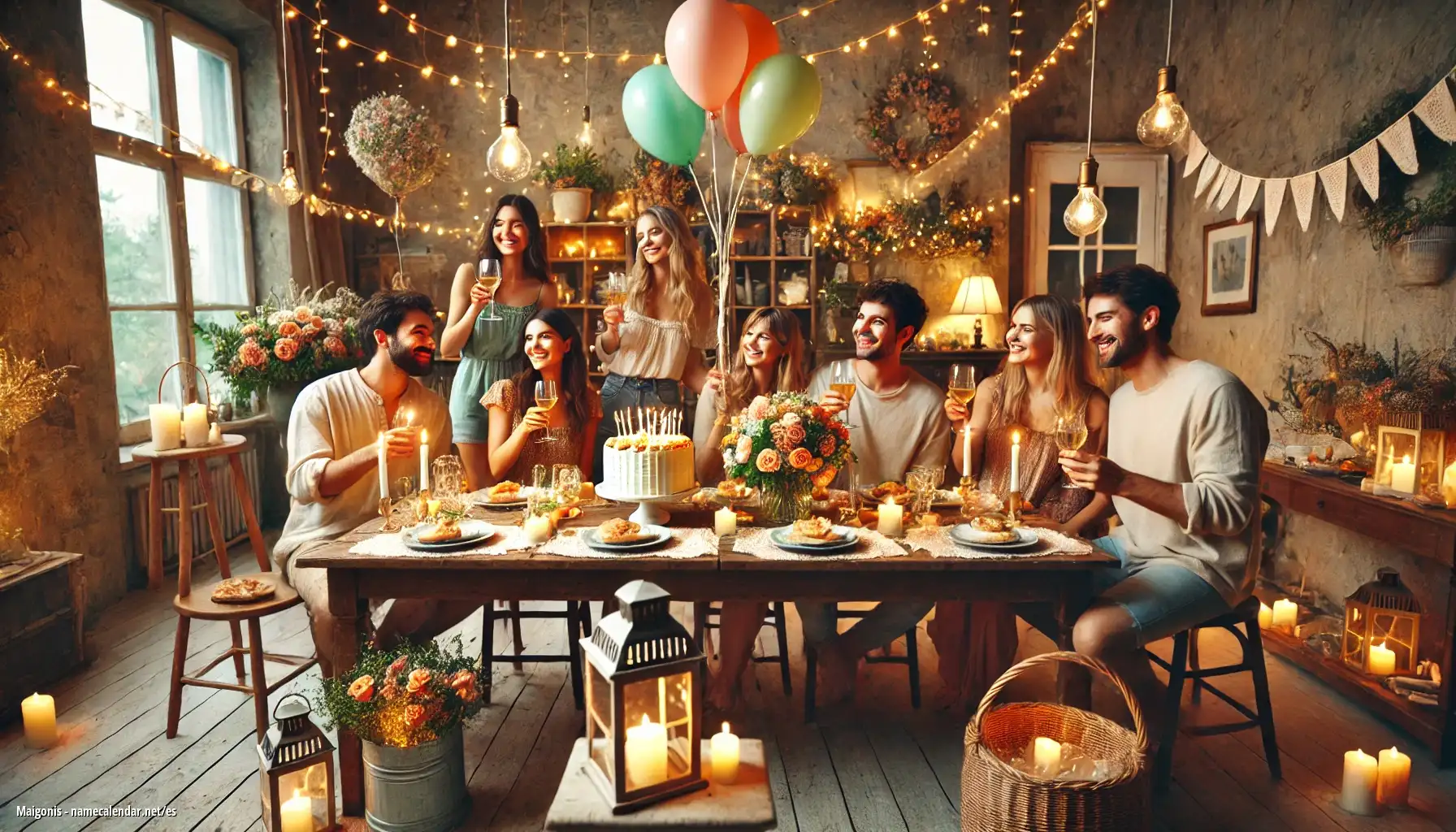 Celebración del onomástico y del nombre - Maigonis