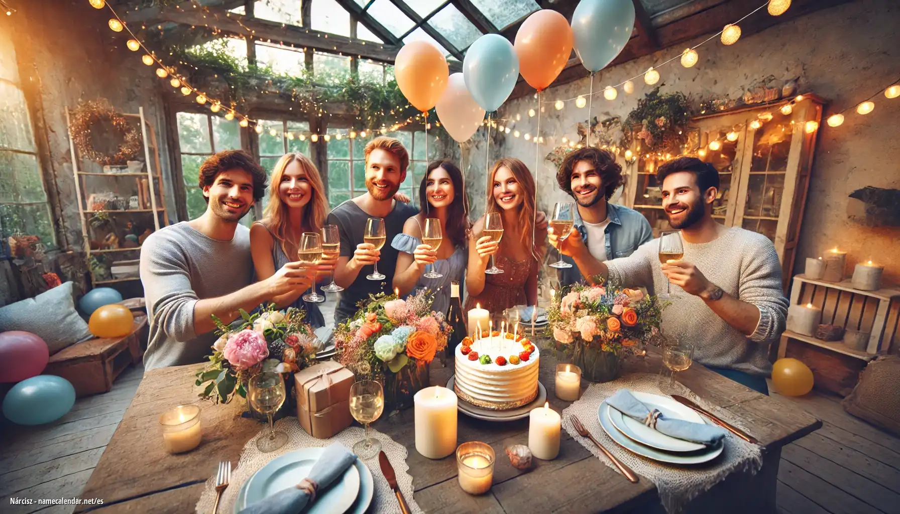 Celebración del onomástico y del nombre - Nárcisz