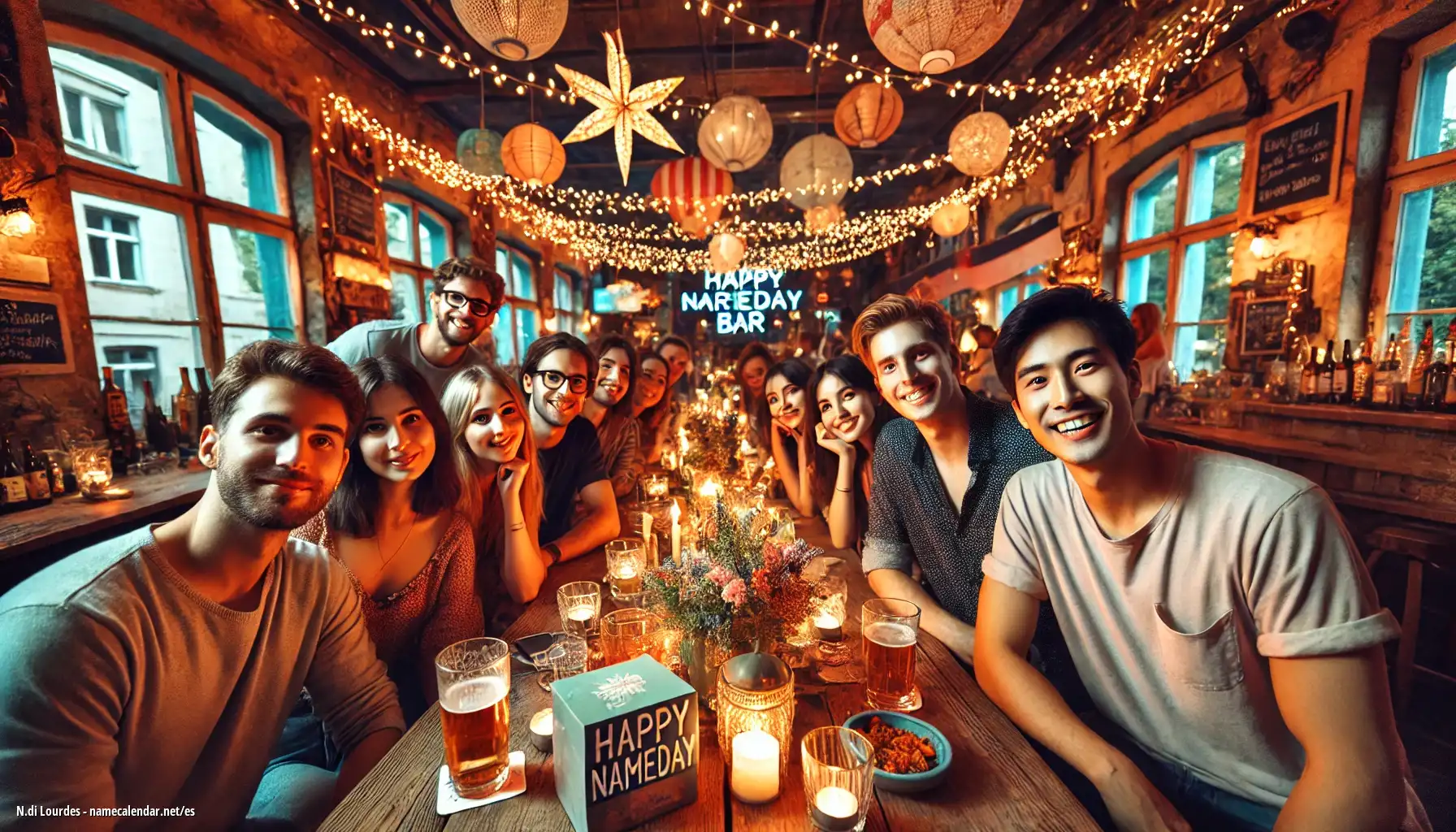 Celebración del onomástico y del nombre - N.di Lourdes