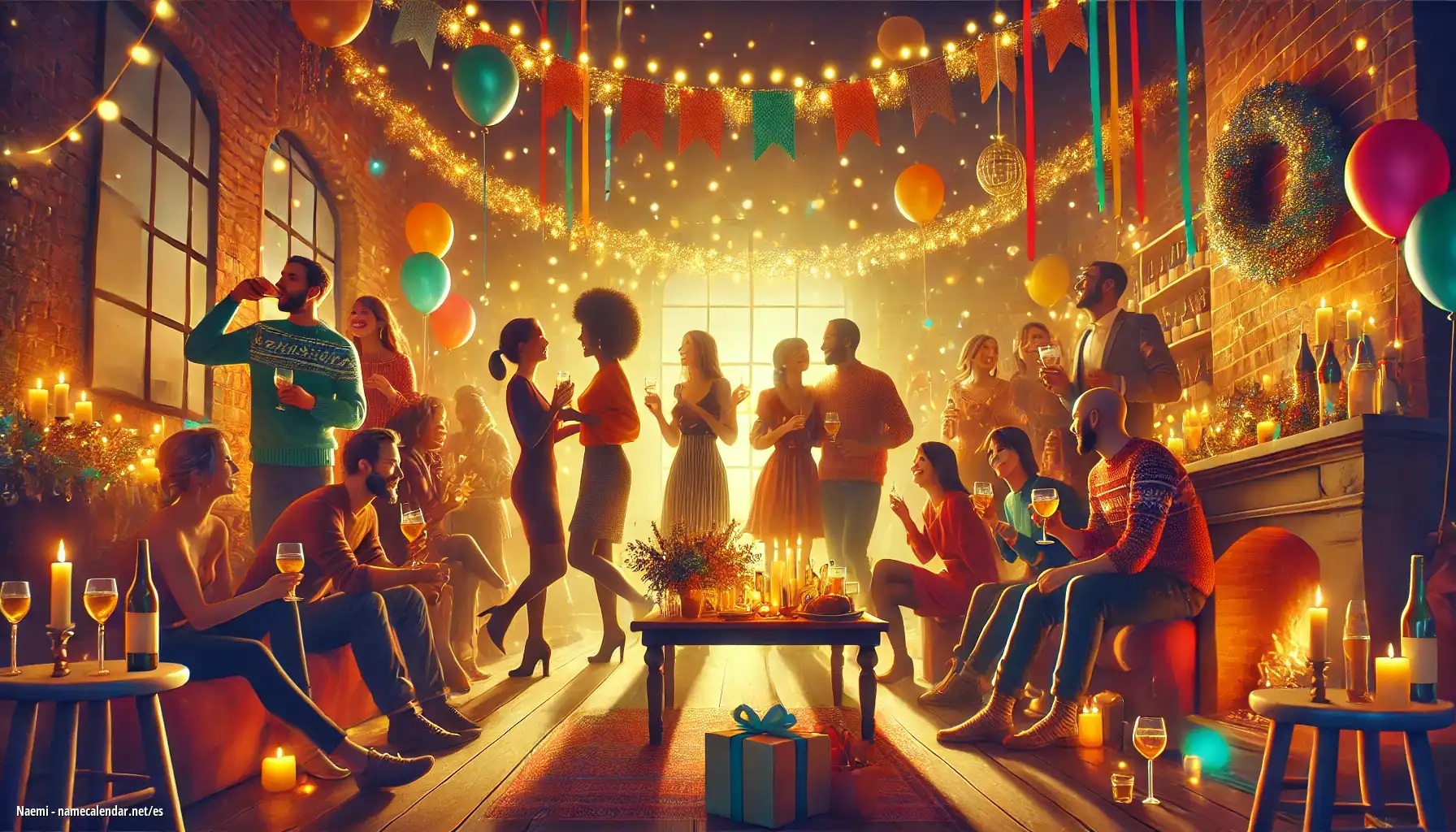 Celebración del onomástico y del nombre - Naemi