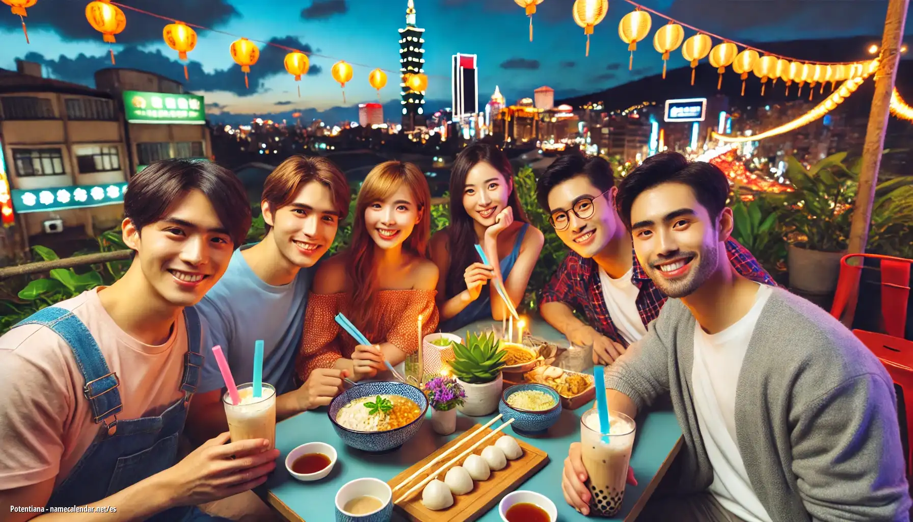 Celebración del onomástico y del nombre - Potentiana