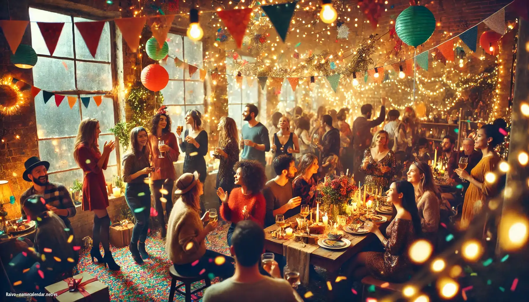 Celebración del onomástico y del nombre - Raivo