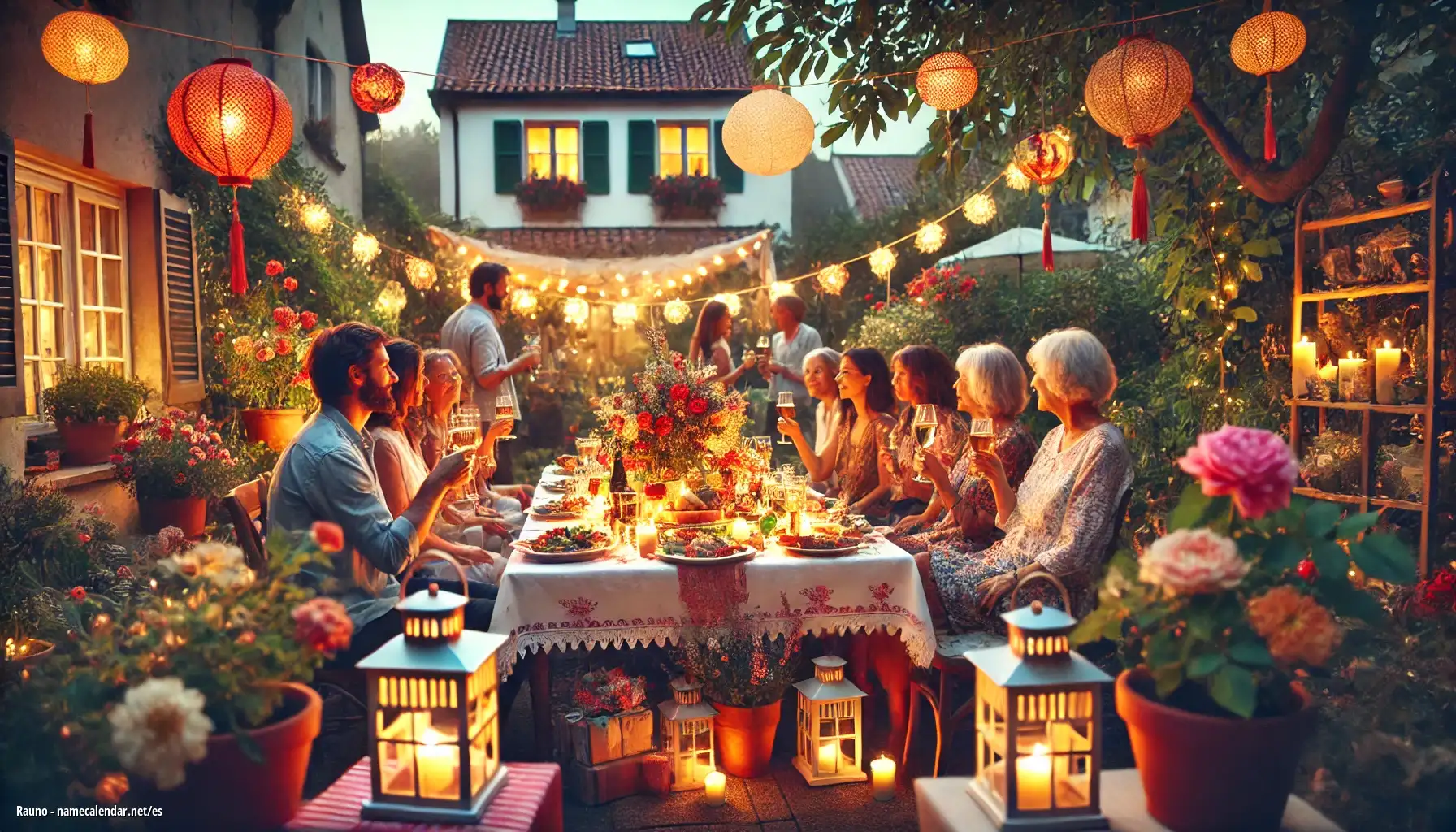 Celebración del onomástico y del nombre - Rauno