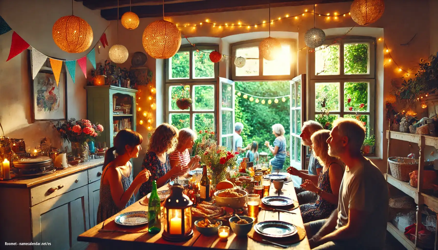 Celebración del onomástico y del nombre - Roomet