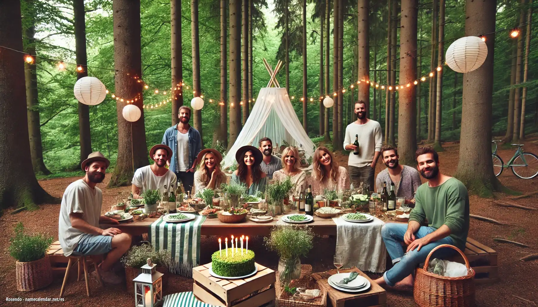 Celebración del onomástico y del nombre - Rosendo