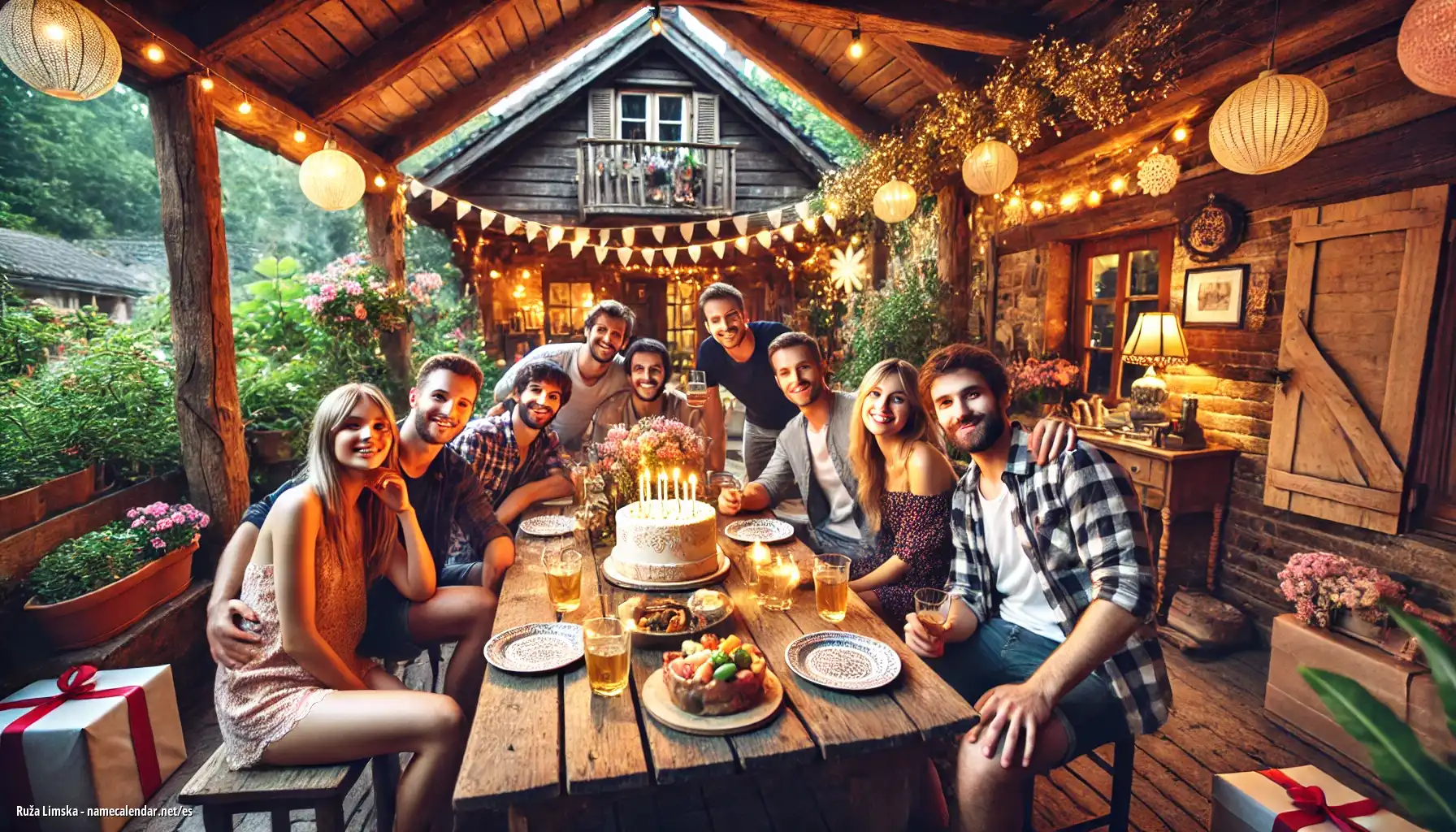 Celebración del onomástico y del nombre - Ruža Limska