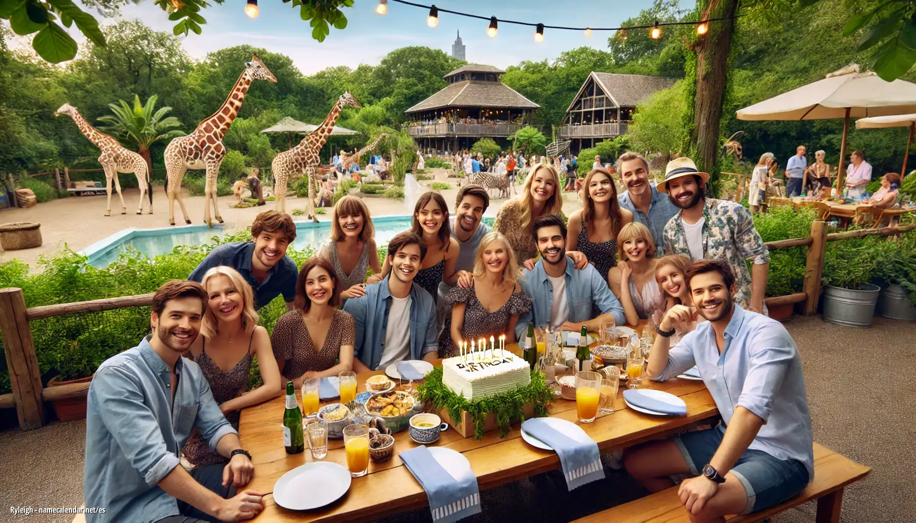 Celebración del onomástico y del nombre - Ryleigh