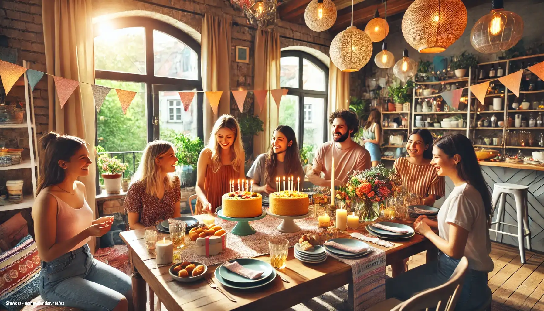 Celebración del onomástico y del nombre - Sławosz