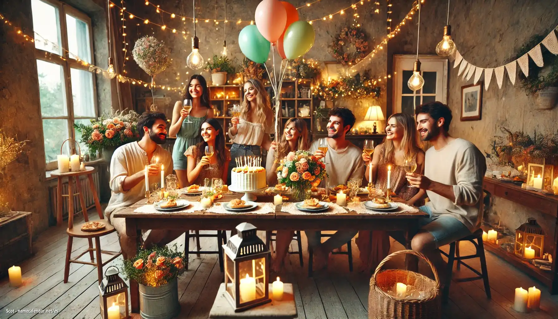 Celebración del onomástico y del nombre - Scot