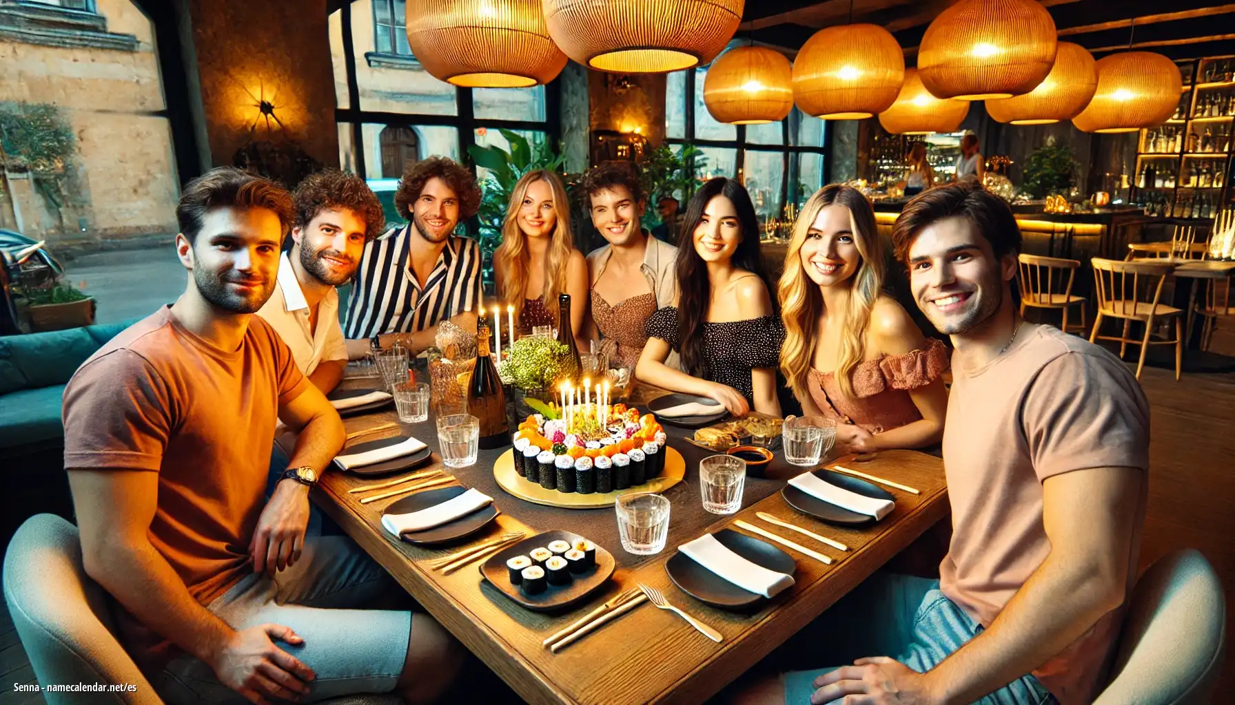 Celebración del onomástico y del nombre - Senna