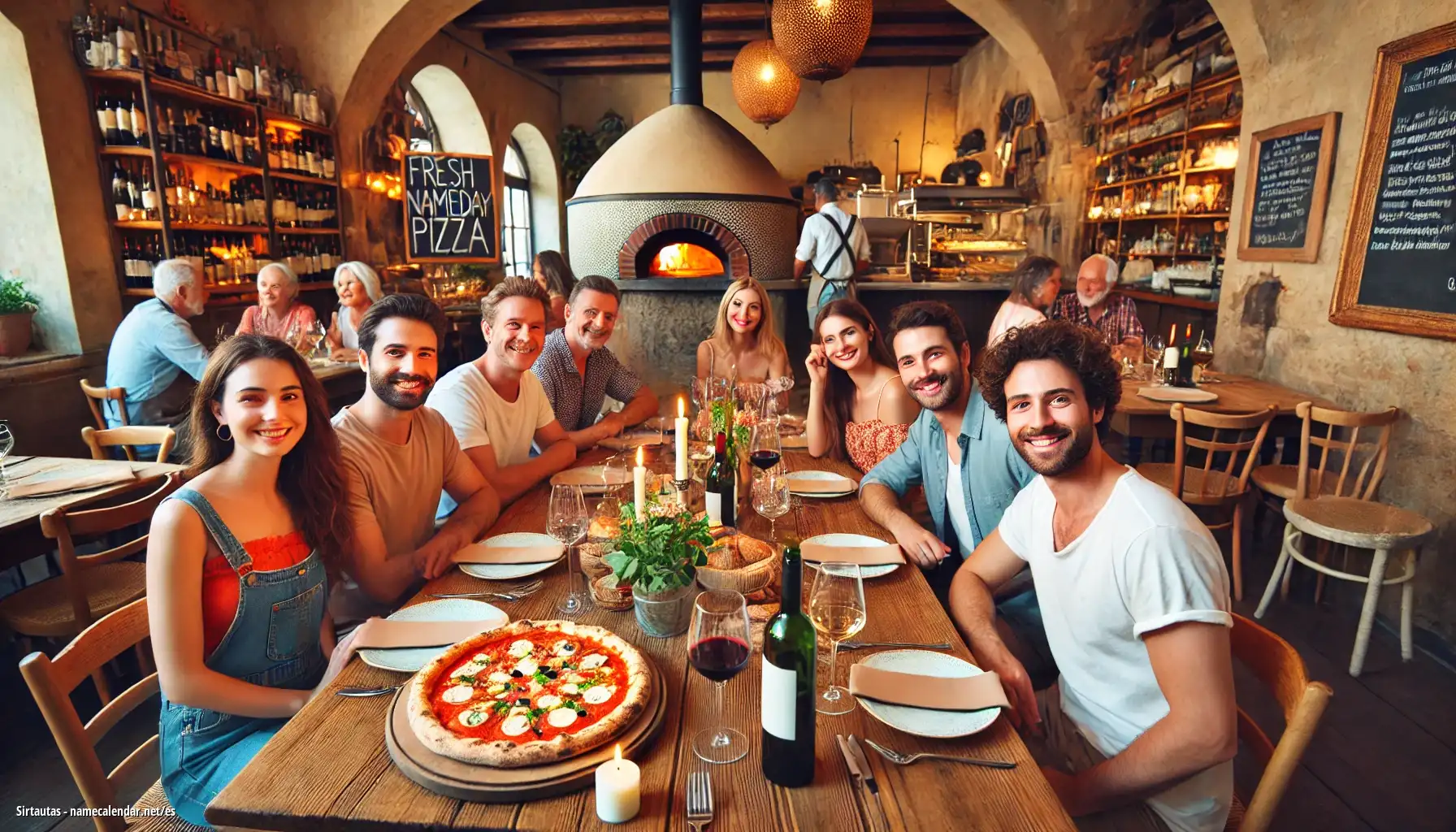 Celebración del onomástico y del nombre - Sirtautas