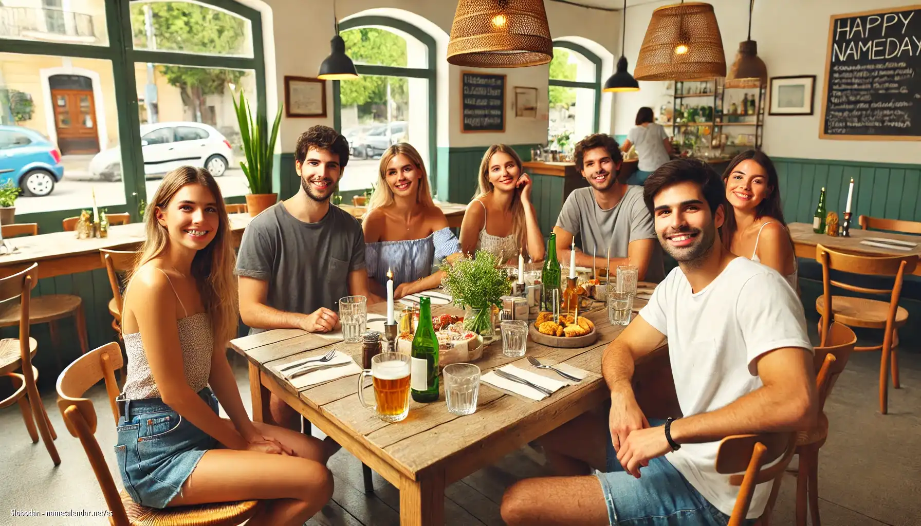 Celebración del onomástico y del nombre - Slobodan