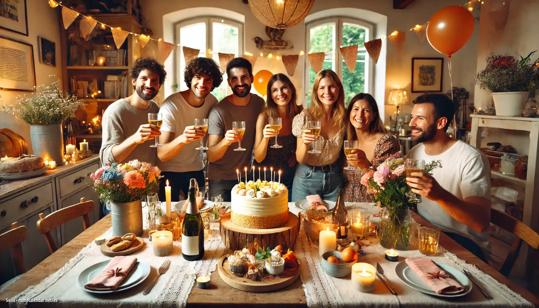 Celebración del onomástico y del nombre - Soila