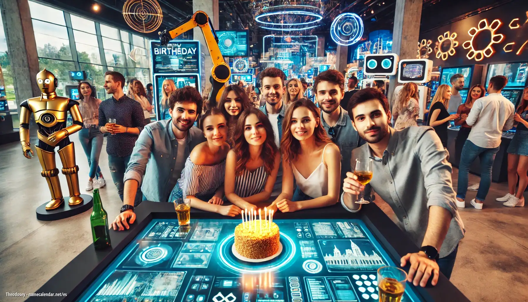 Celebración del onomástico y del nombre - Theodosey