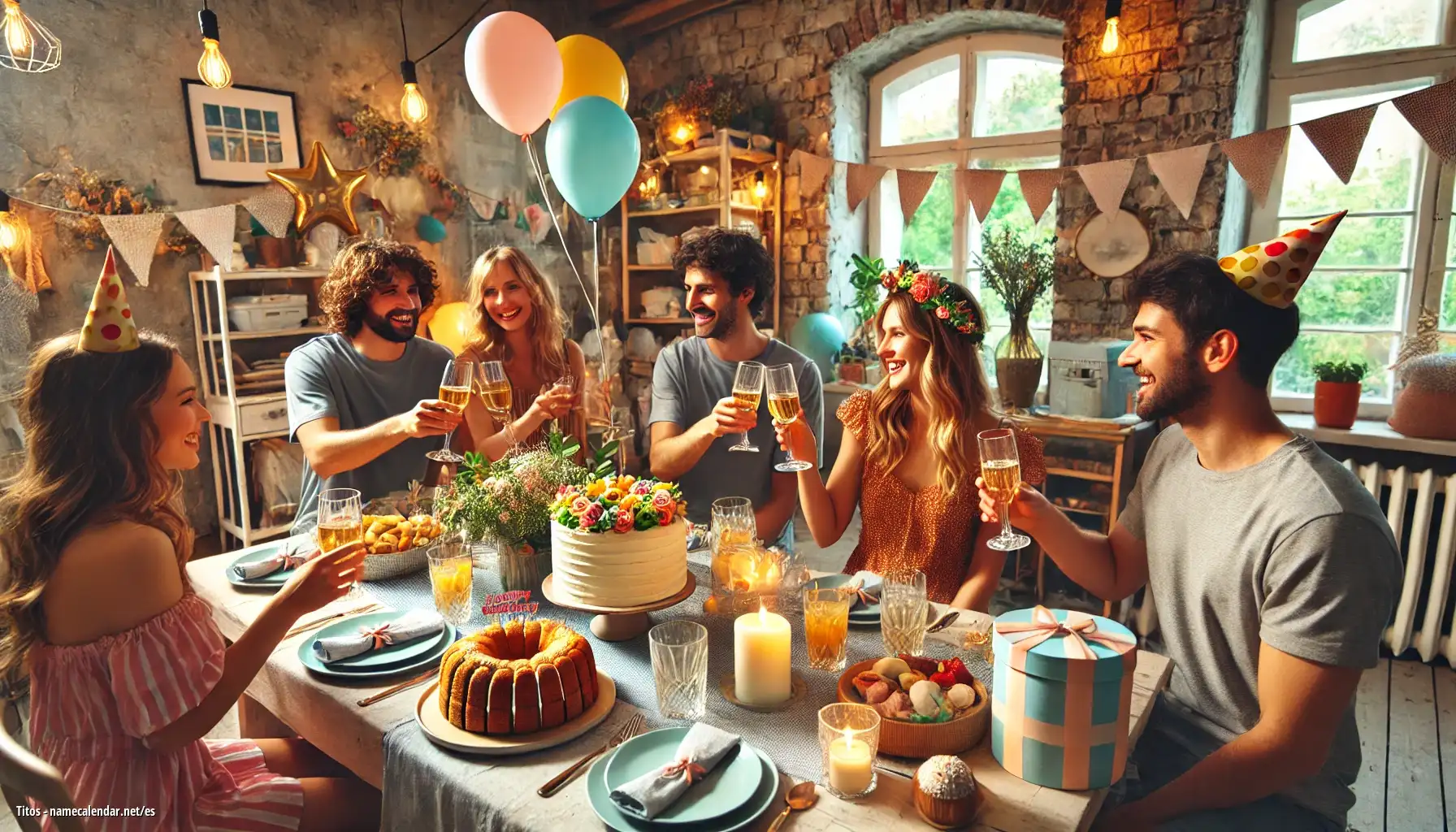 Celebración del onomástico y del nombre - Titos