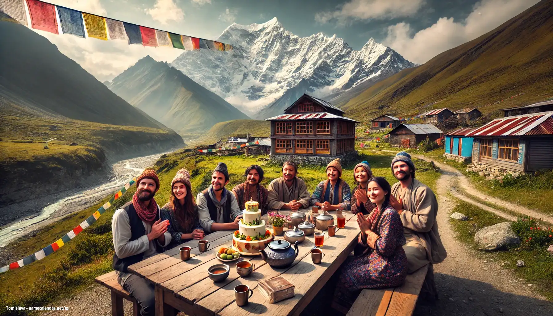 Celebración del onomástico y del nombre - Tomislava