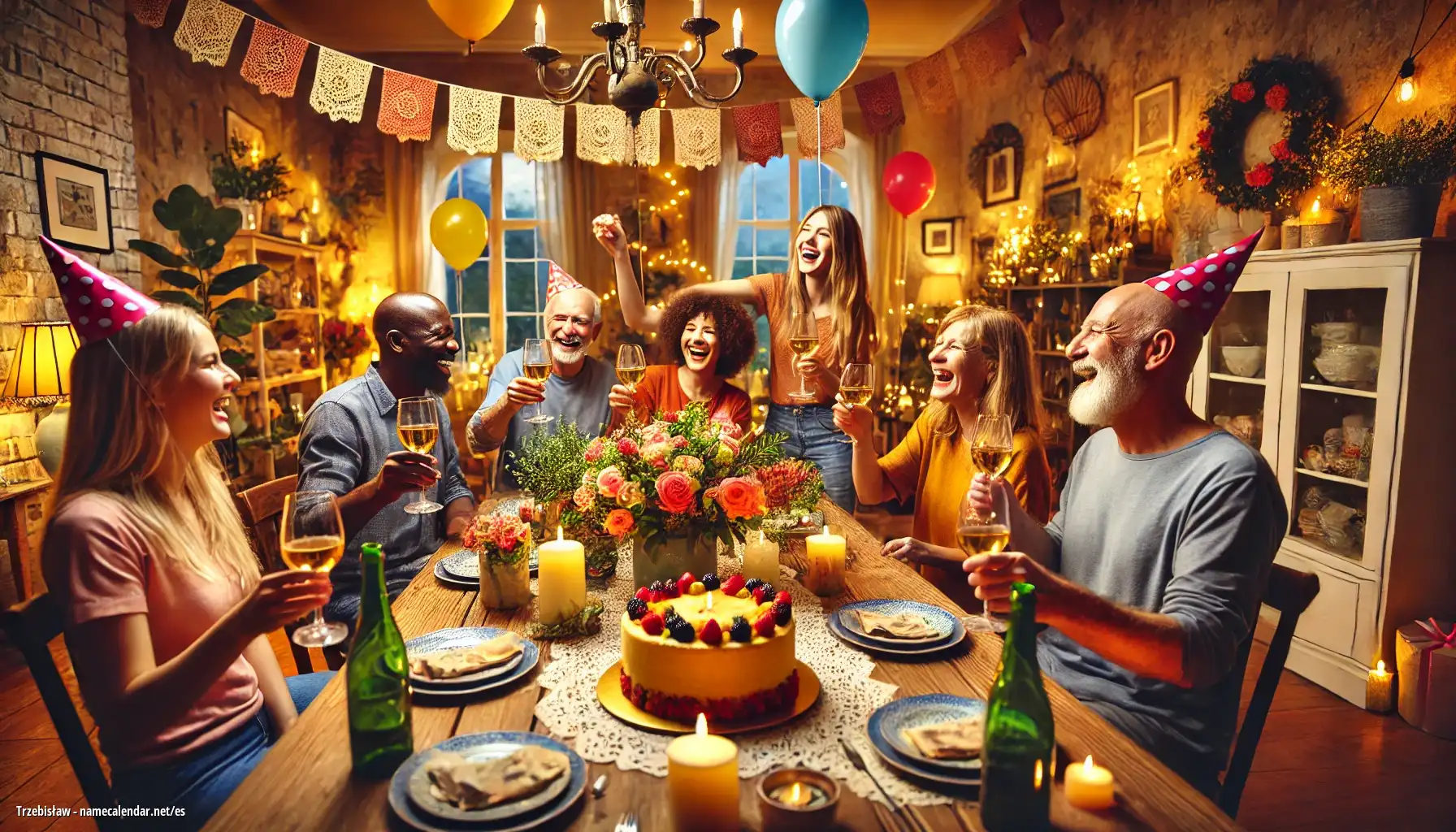 Celebración del onomástico y del nombre - Trzebisław