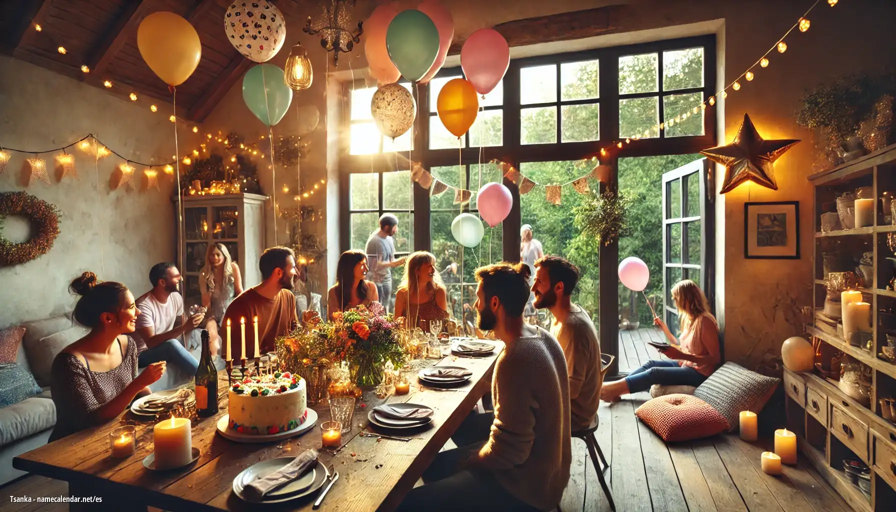 Celebración del onomástico y del nombre - Tsanka