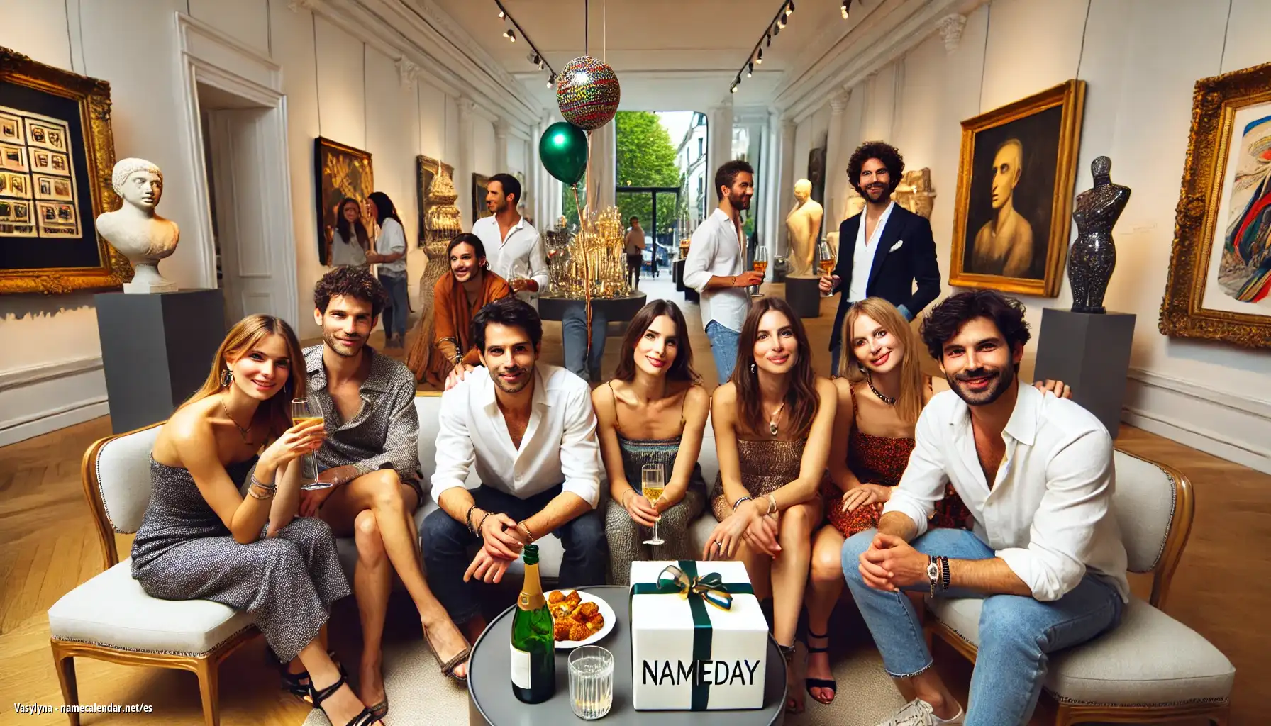 Celebración del onomástico y del nombre - Vasylyna