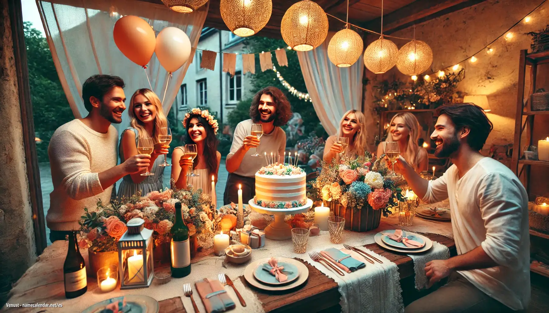 Celebración del onomástico y del nombre - Venust