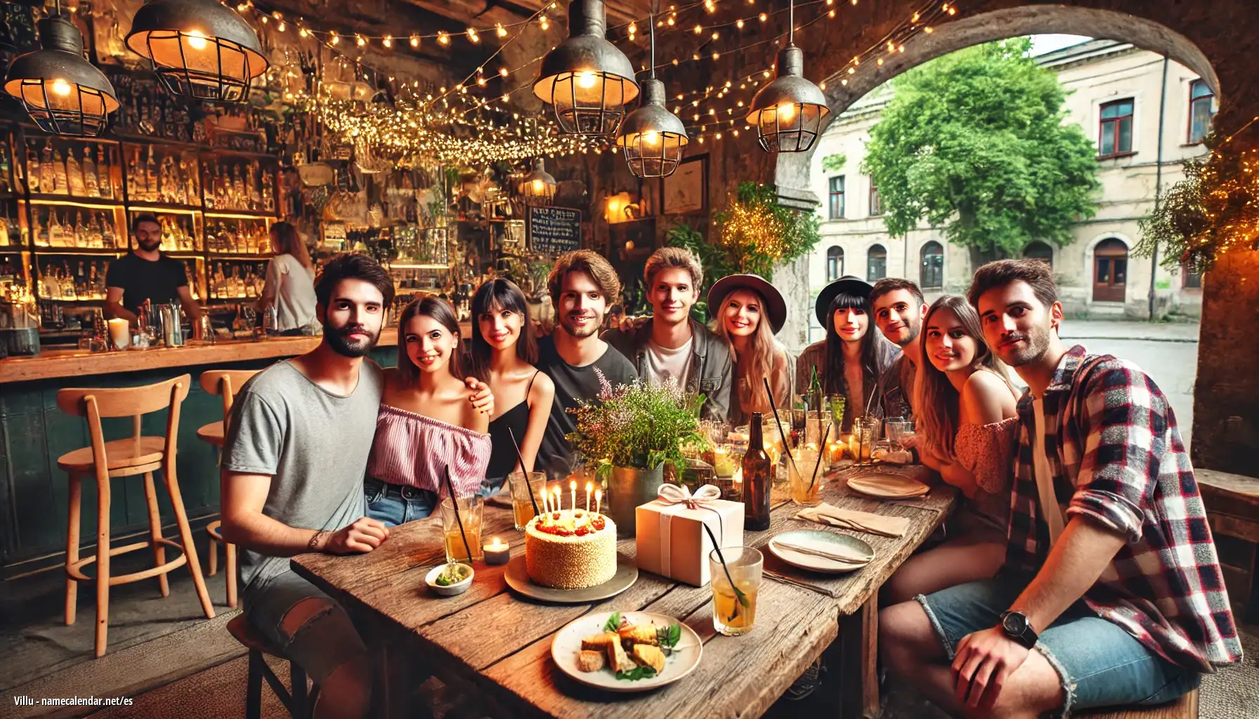 Celebración del onomástico y del nombre - Villu