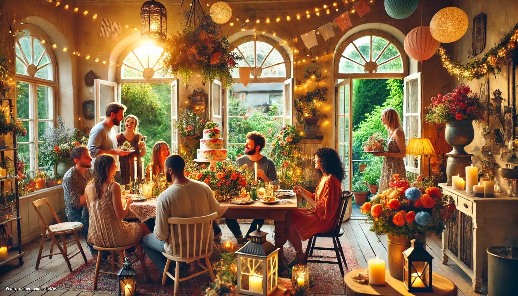 Celebración del onomástico y del nombre - Wynn