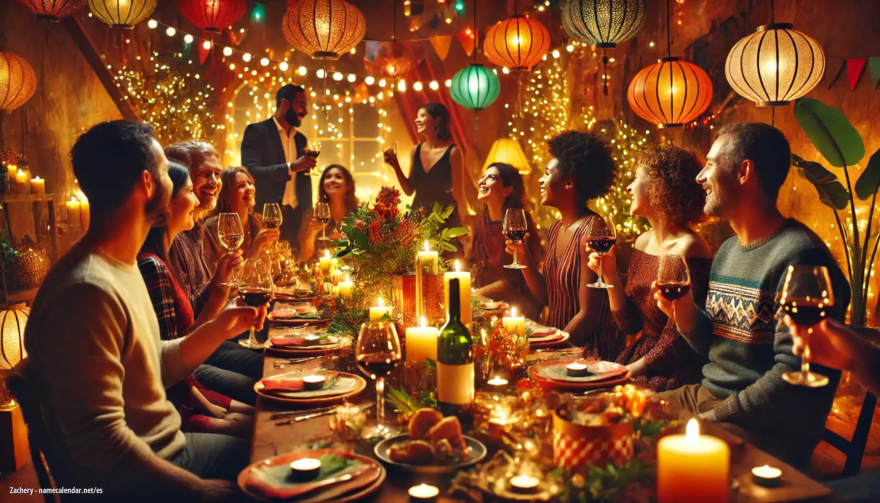 Celebración del onomástico y del nombre - Zachery