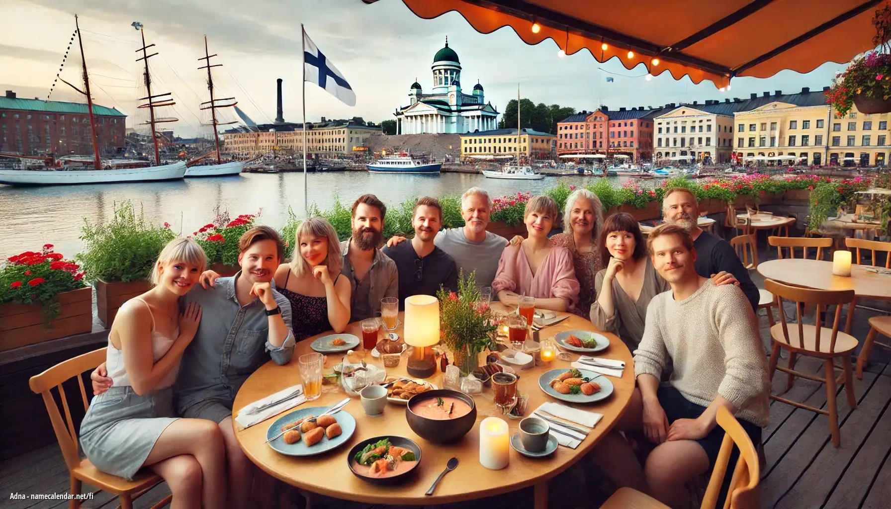 Nimipäivän ja nimen juhliminen - Adna