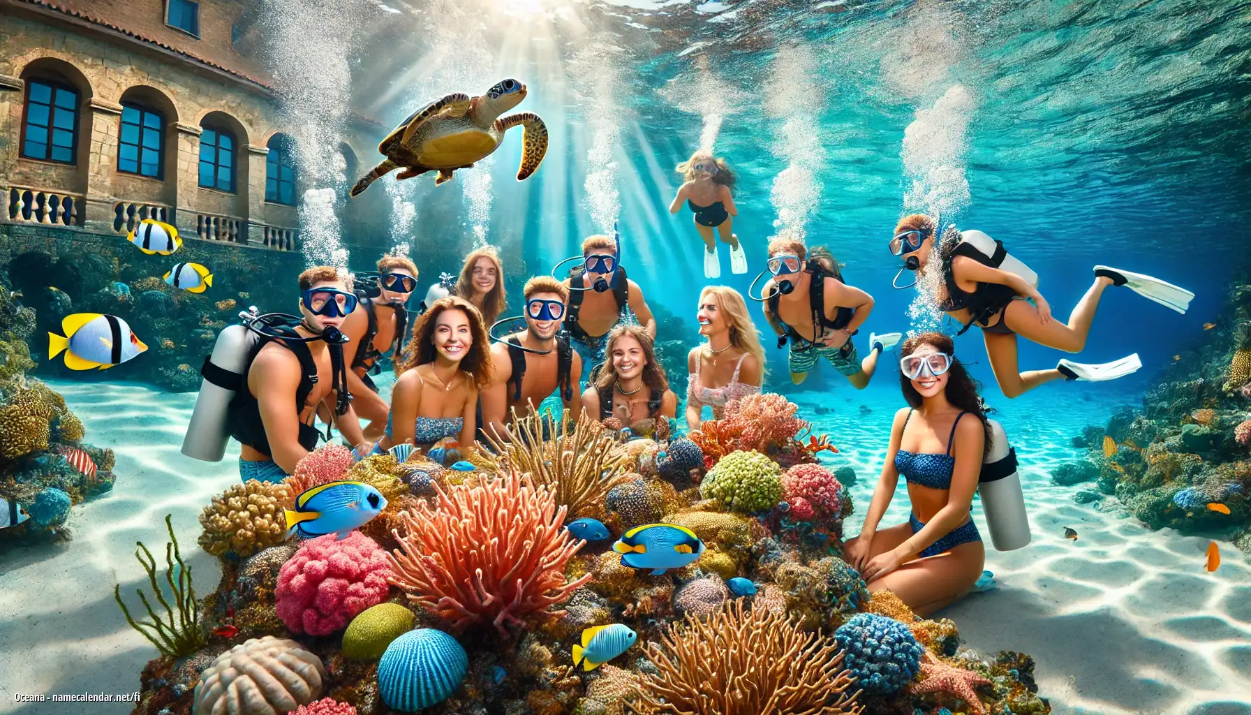 Nimipäivän ja nimen juhliminen - Oceana