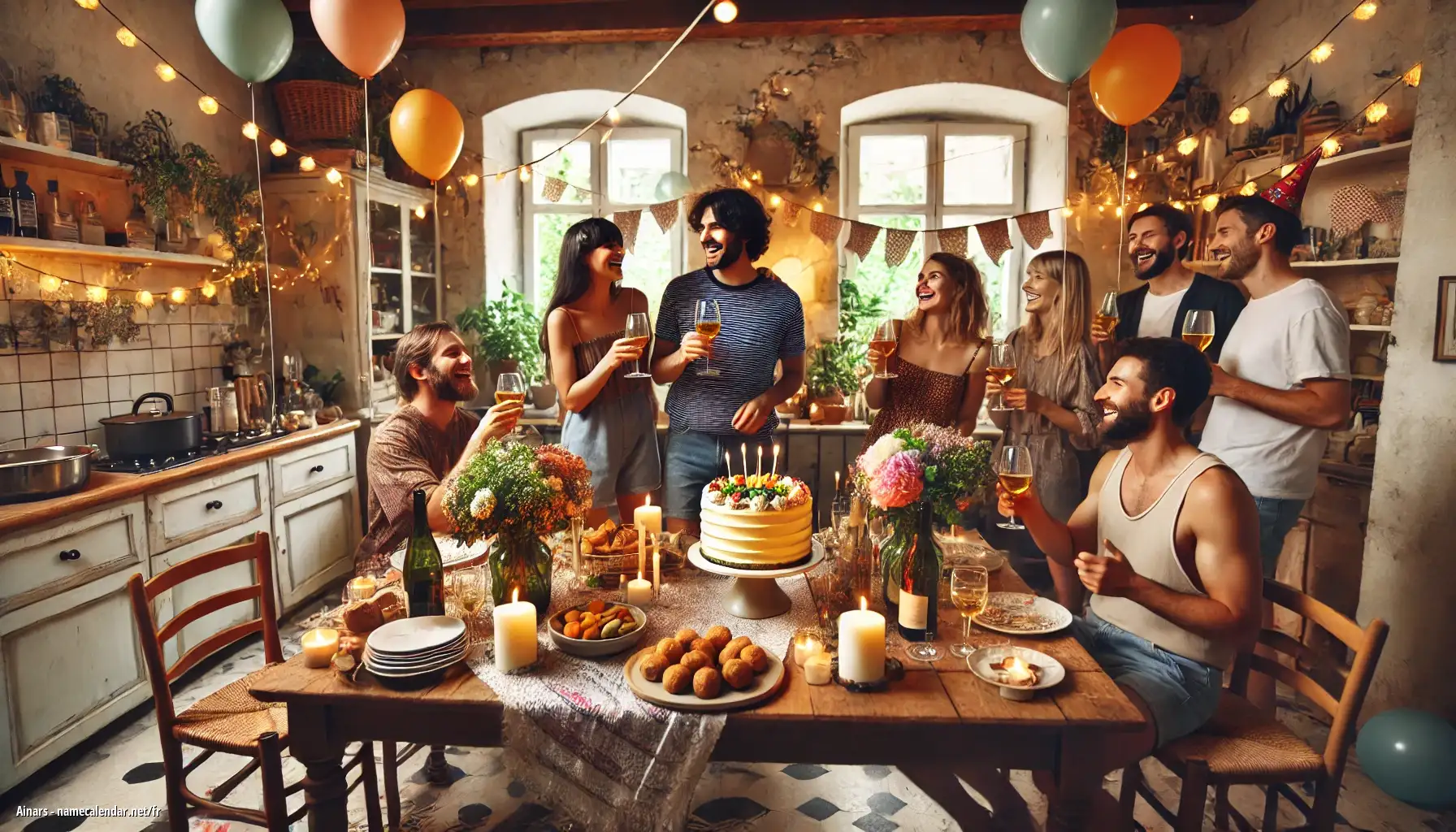 Célébration du jour du nom et du nom - Ainars