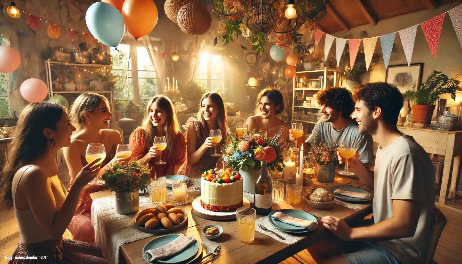 Célébration du jour du nom et du nom - Bing