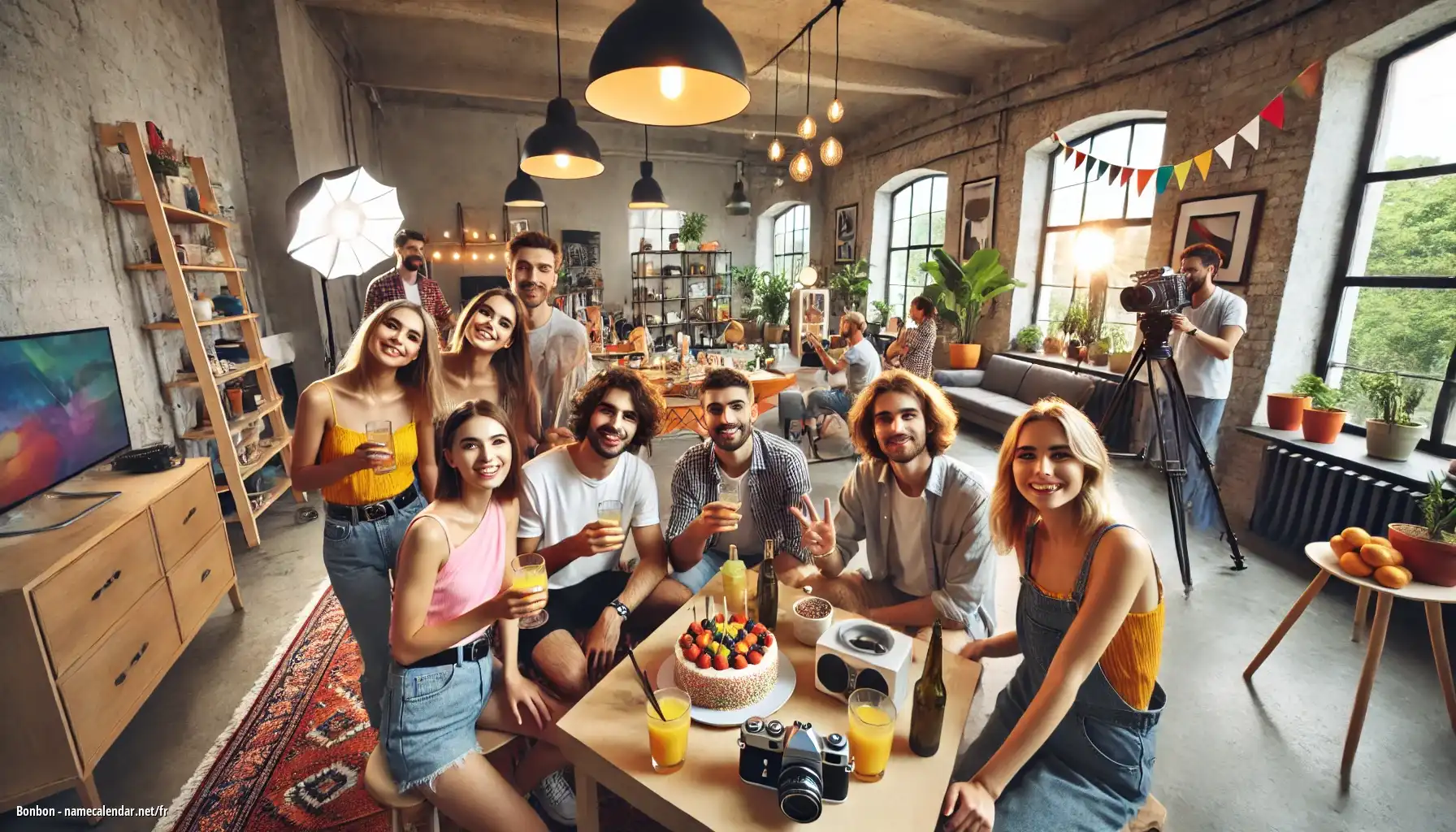 Célébration du jour du nom et du nom - Bonbon