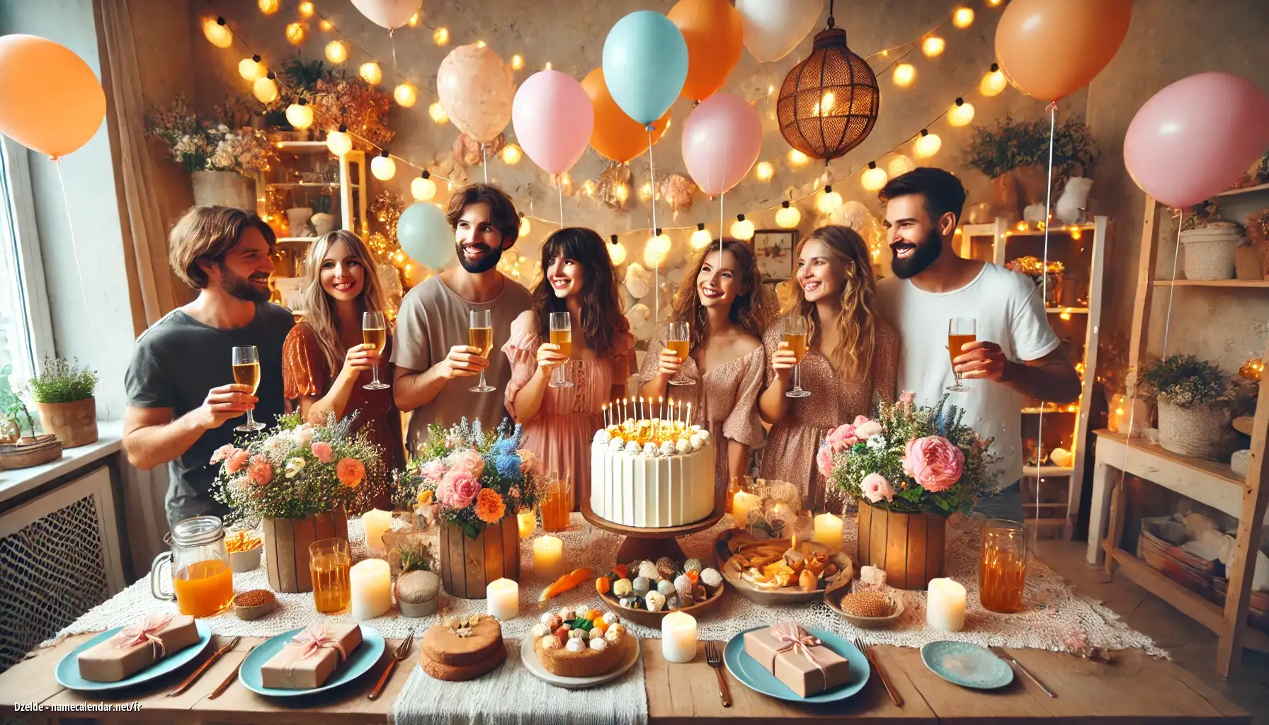 Célébration du jour du nom et du nom - Dzelde