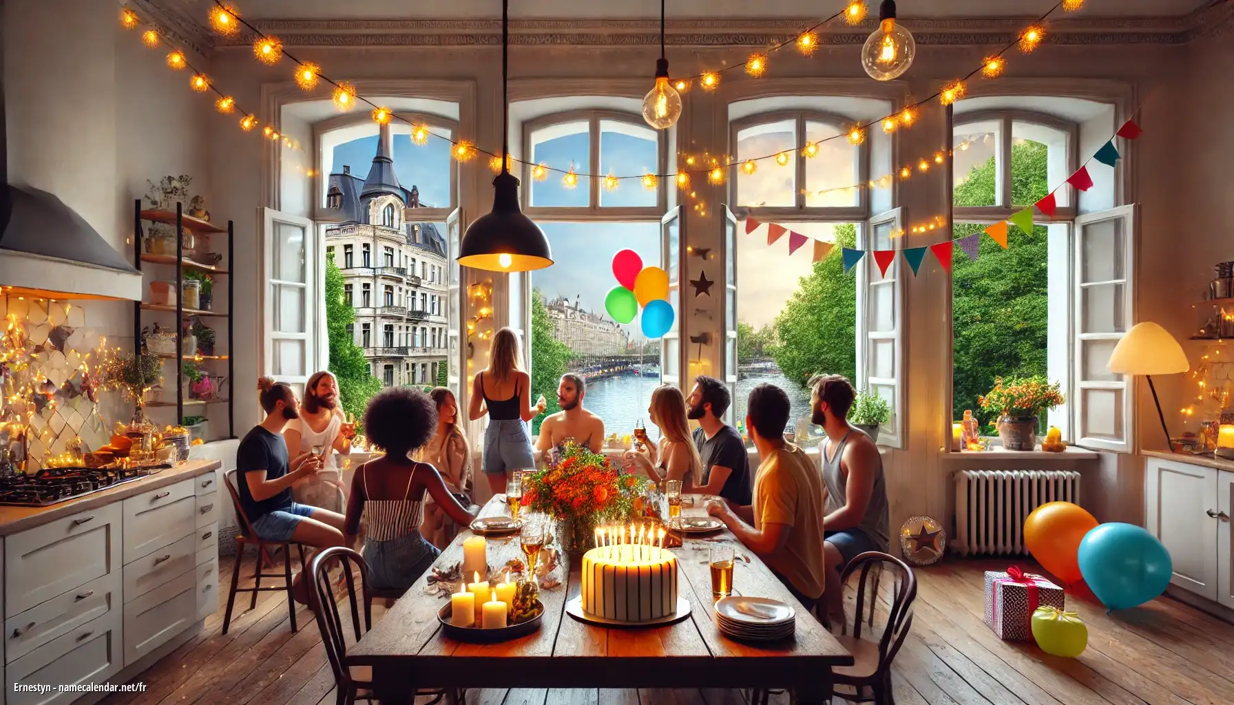 Célébration du jour du nom et du nom - Ernestyn