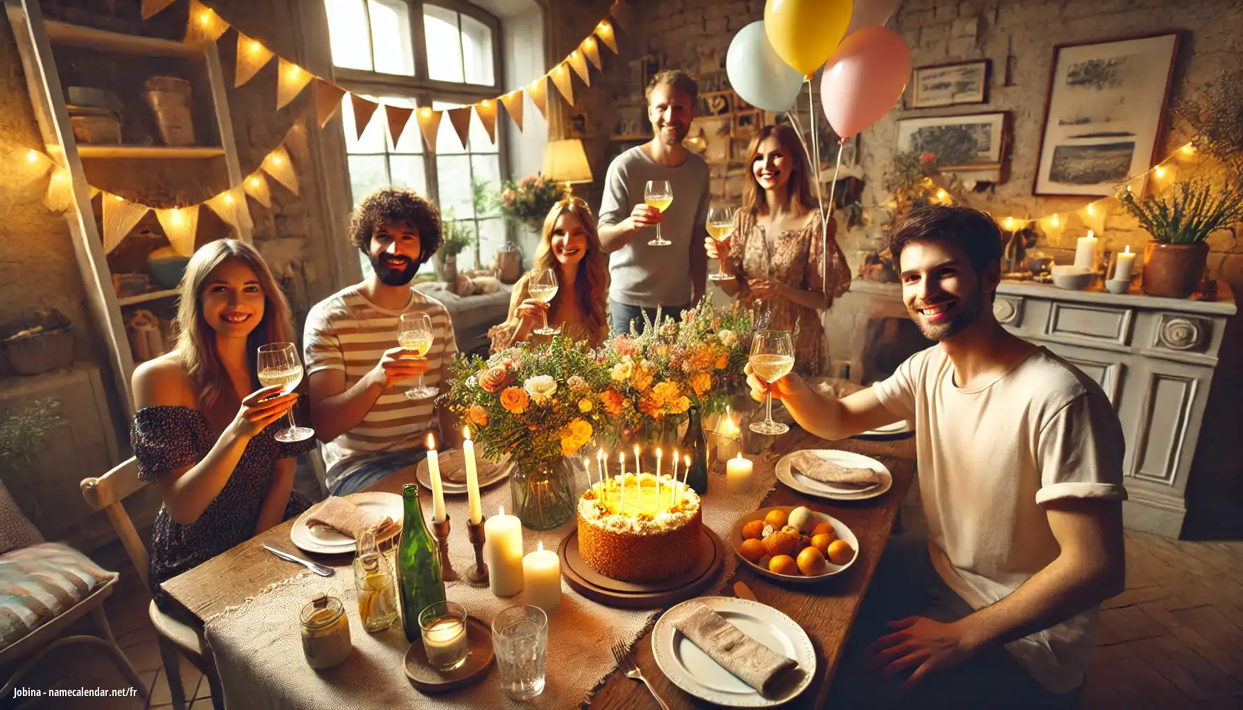 Célébration du jour du nom et du nom - Jobina