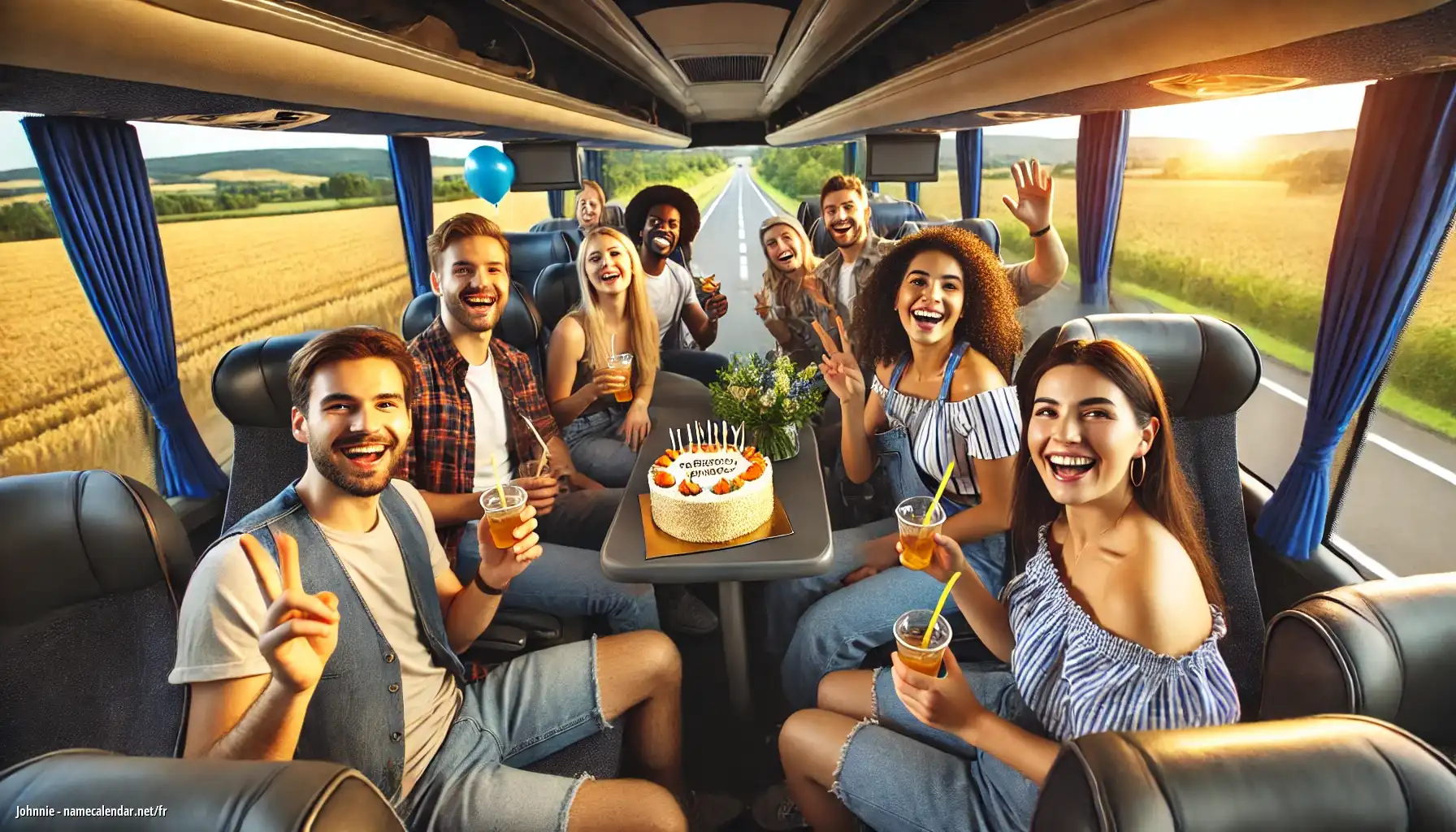 Célébration du jour du nom et du nom - Johnnie