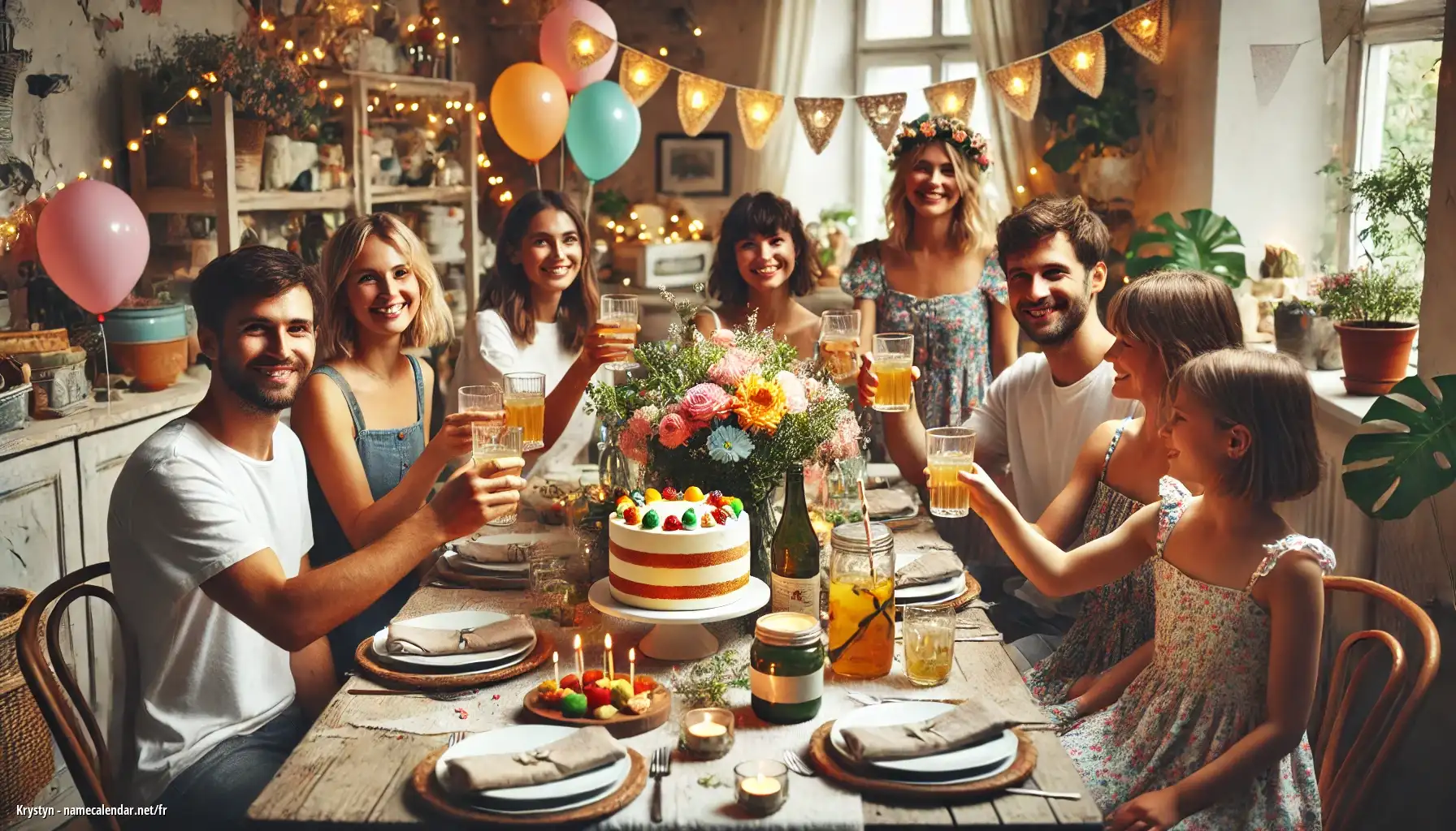 Célébration du jour du nom et du nom - Krystyn