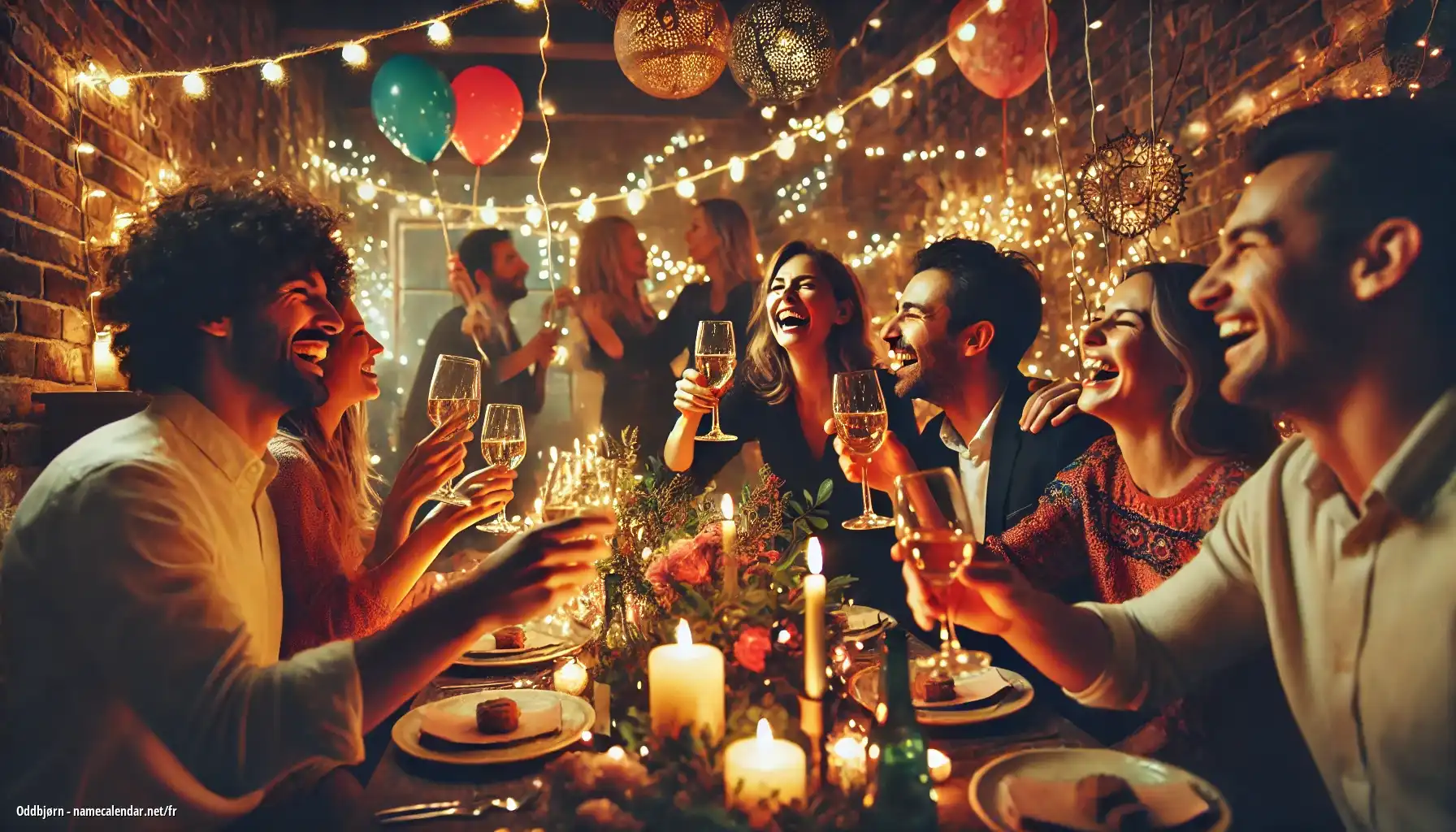 Célébration du jour du nom et du nom - Oddbjørn