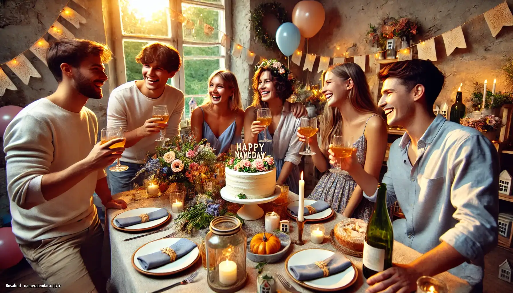 Célébration du jour du nom et du nom - Rosalind