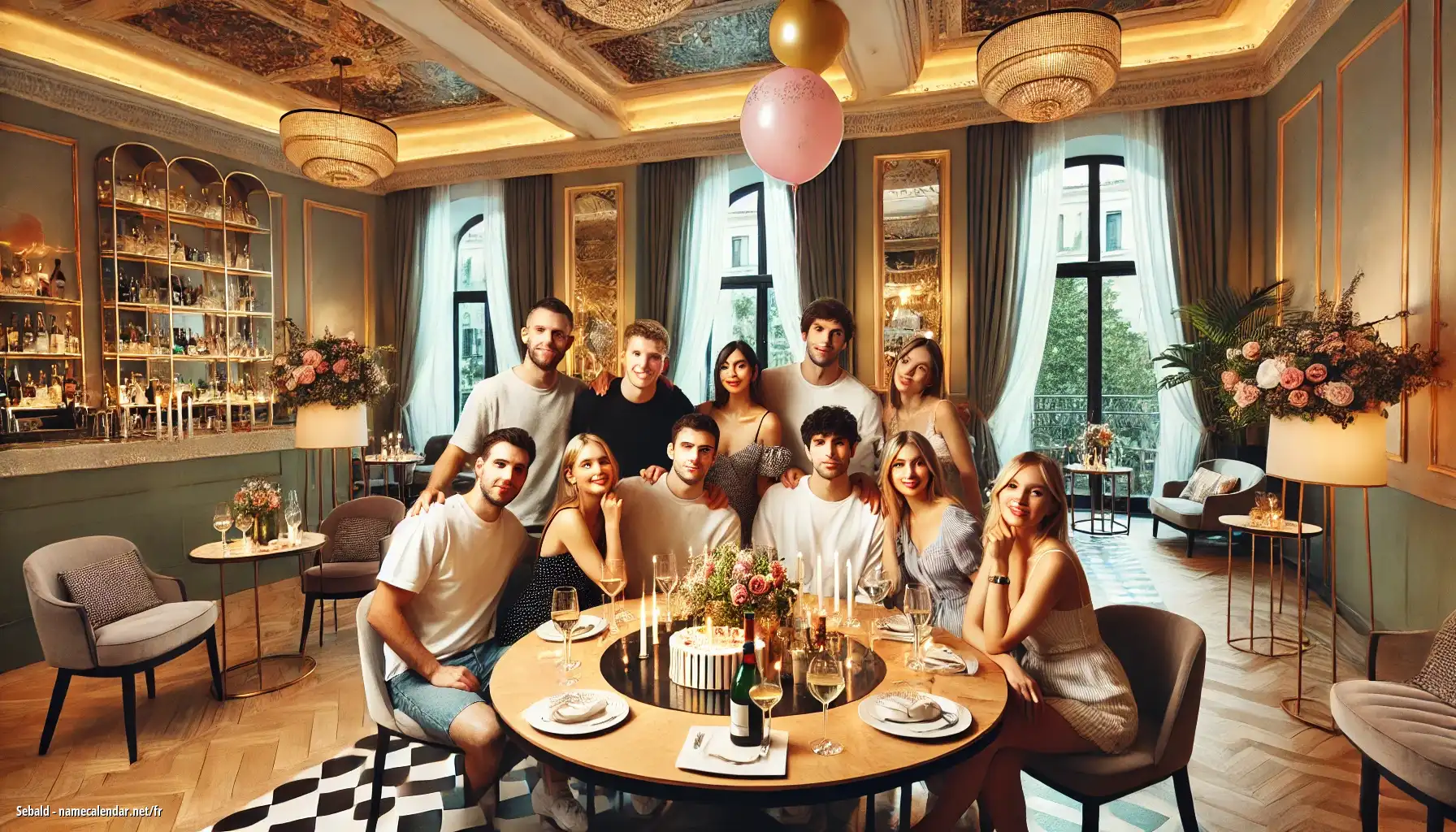 Célébration du jour du nom et du nom - Sebald